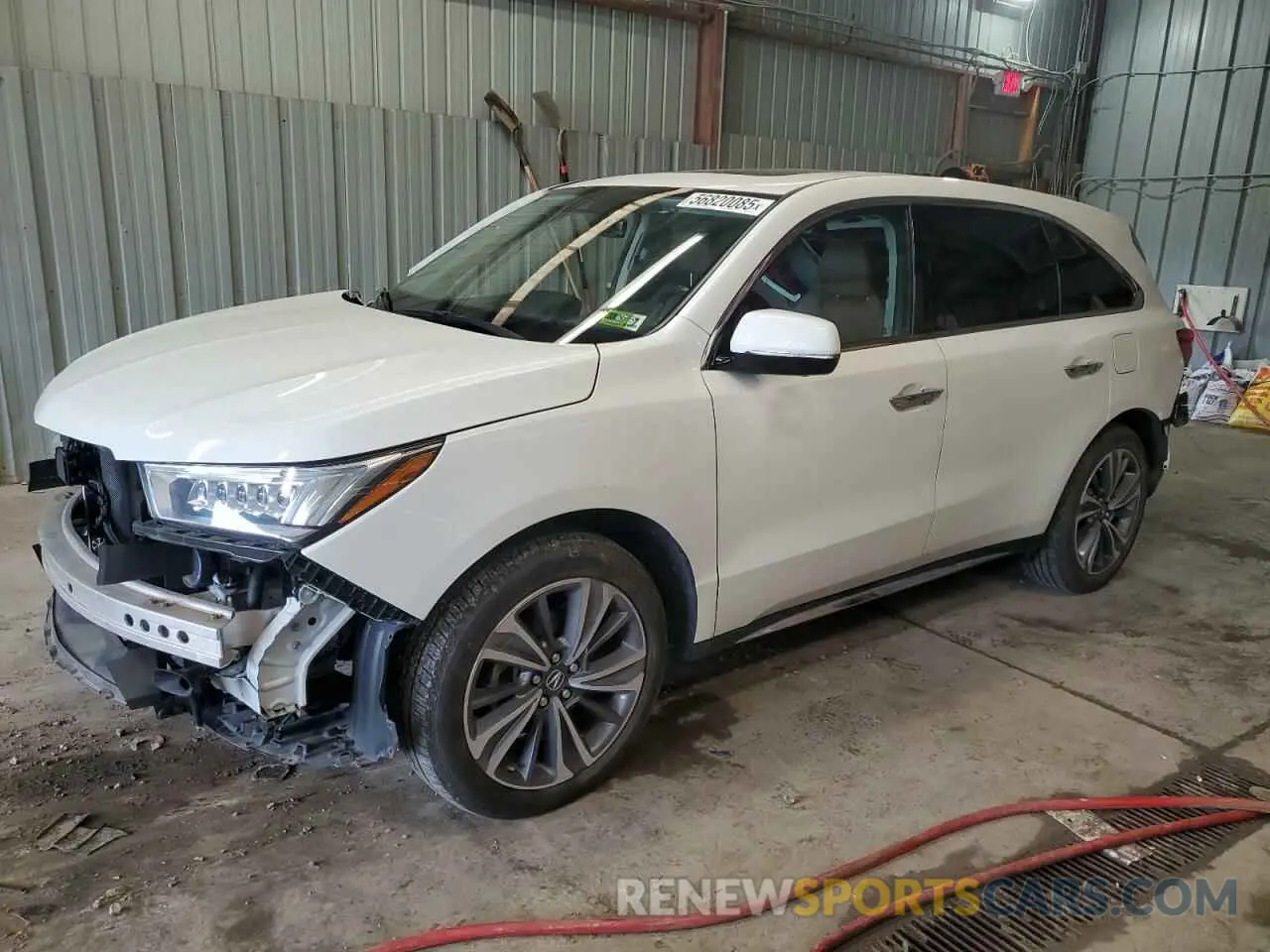 1 fotografías del automóvil dañado 5J8YD4H50KL016670 ACURA MDX 2019