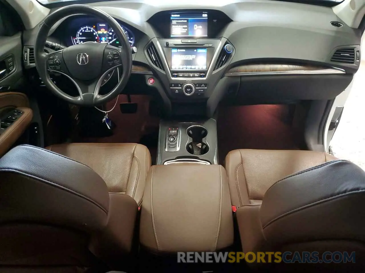 8 fotografías del automóvil dañado 5J8YD4H50KL016670 ACURA MDX 2019