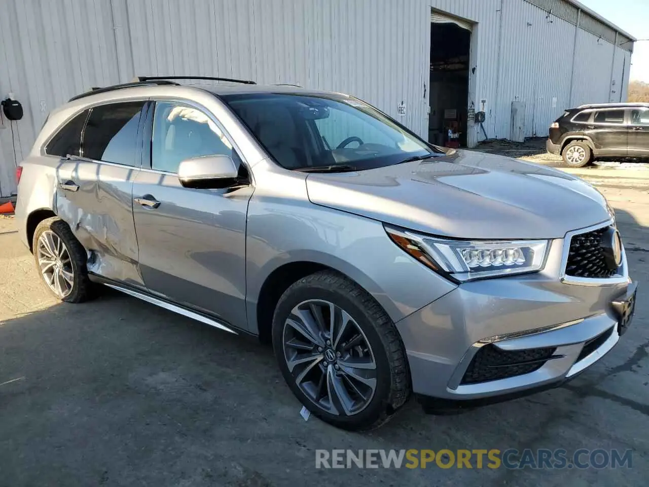 4 fotografías del automóvil dañado 5J8YD4H52KL002186 ACURA MDX 2019