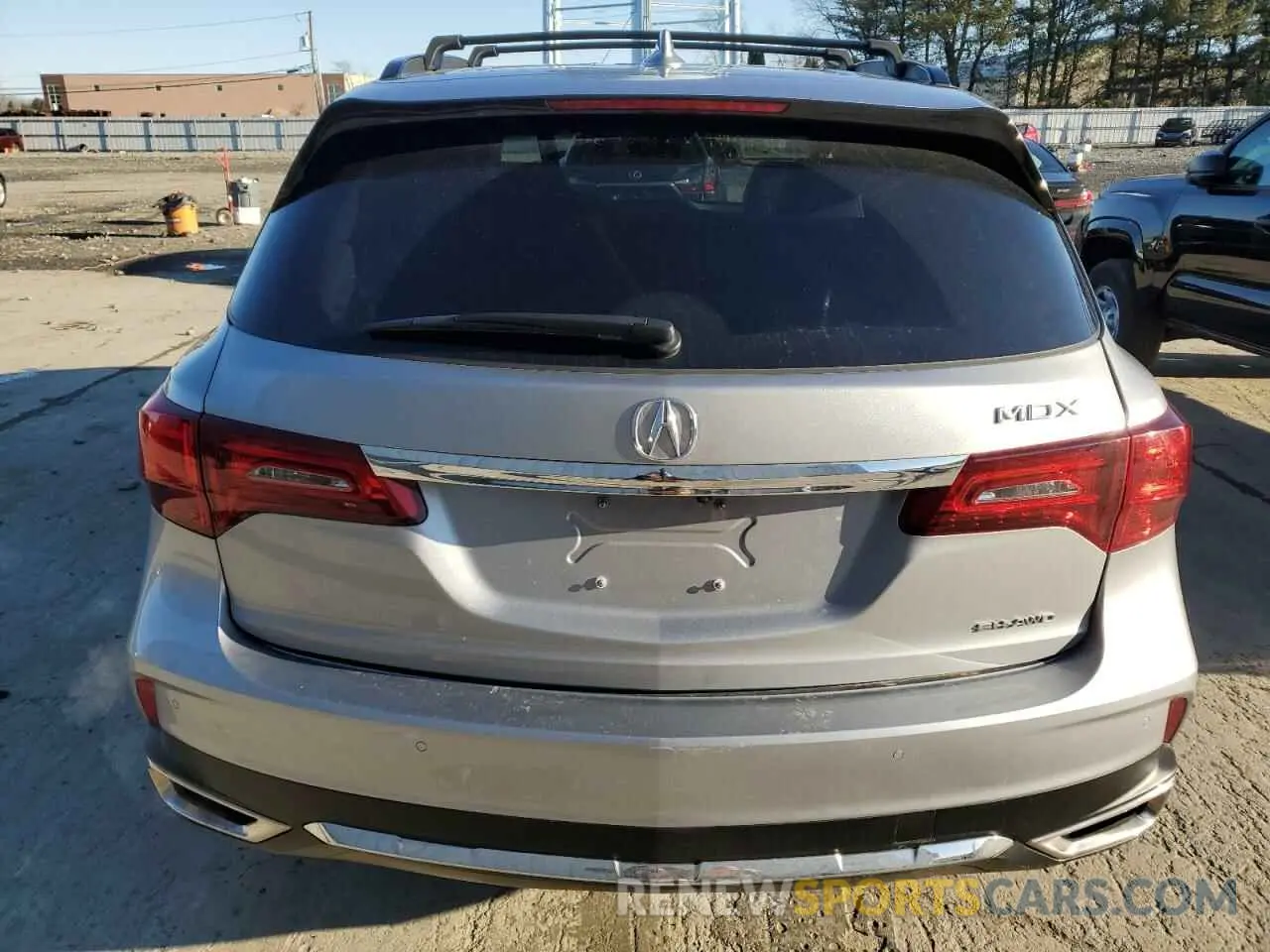 6 fotografías del automóvil dañado 5J8YD4H52KL002186 ACURA MDX 2019