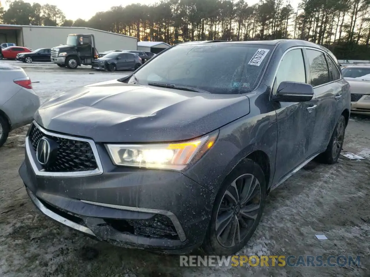 1 fotografías del automóvil dañado 5J8YD4H53KL003041 ACURA MDX 2019