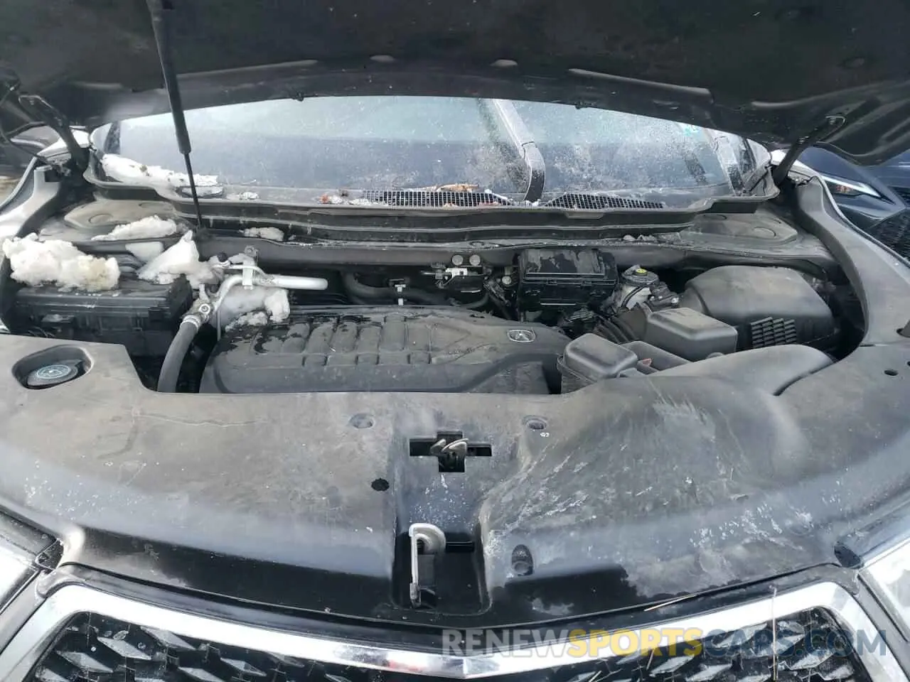 12 fotografías del automóvil dañado 5J8YD4H53KL003041 ACURA MDX 2019
