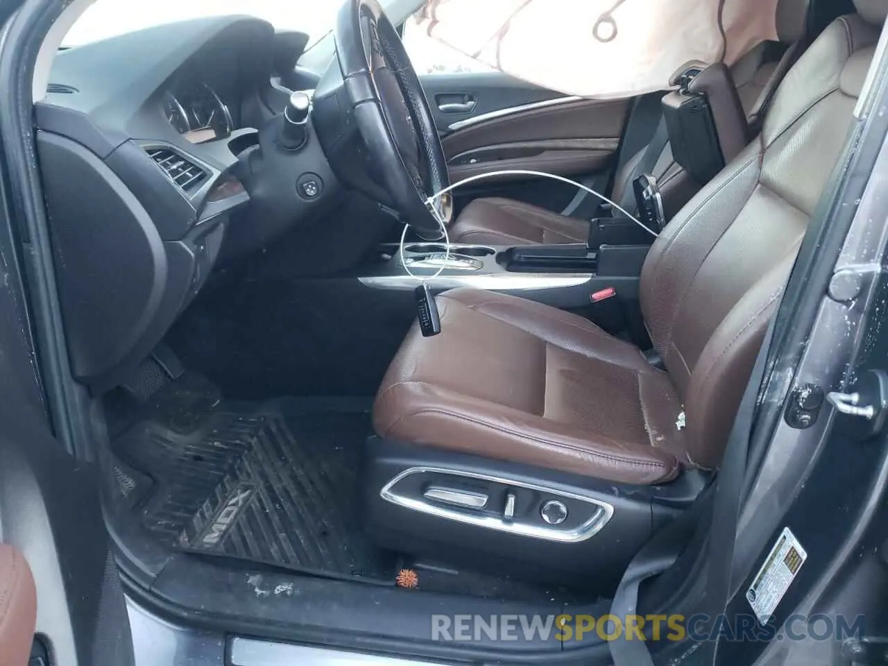 7 fotografías del automóvil dañado 5J8YD4H53KL003041 ACURA MDX 2019