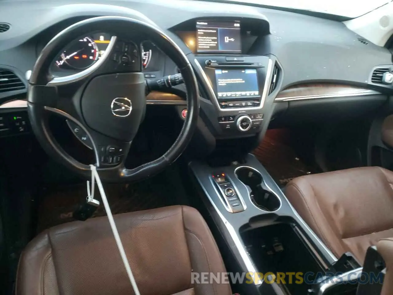 8 fotografías del automóvil dañado 5J8YD4H53KL003041 ACURA MDX 2019