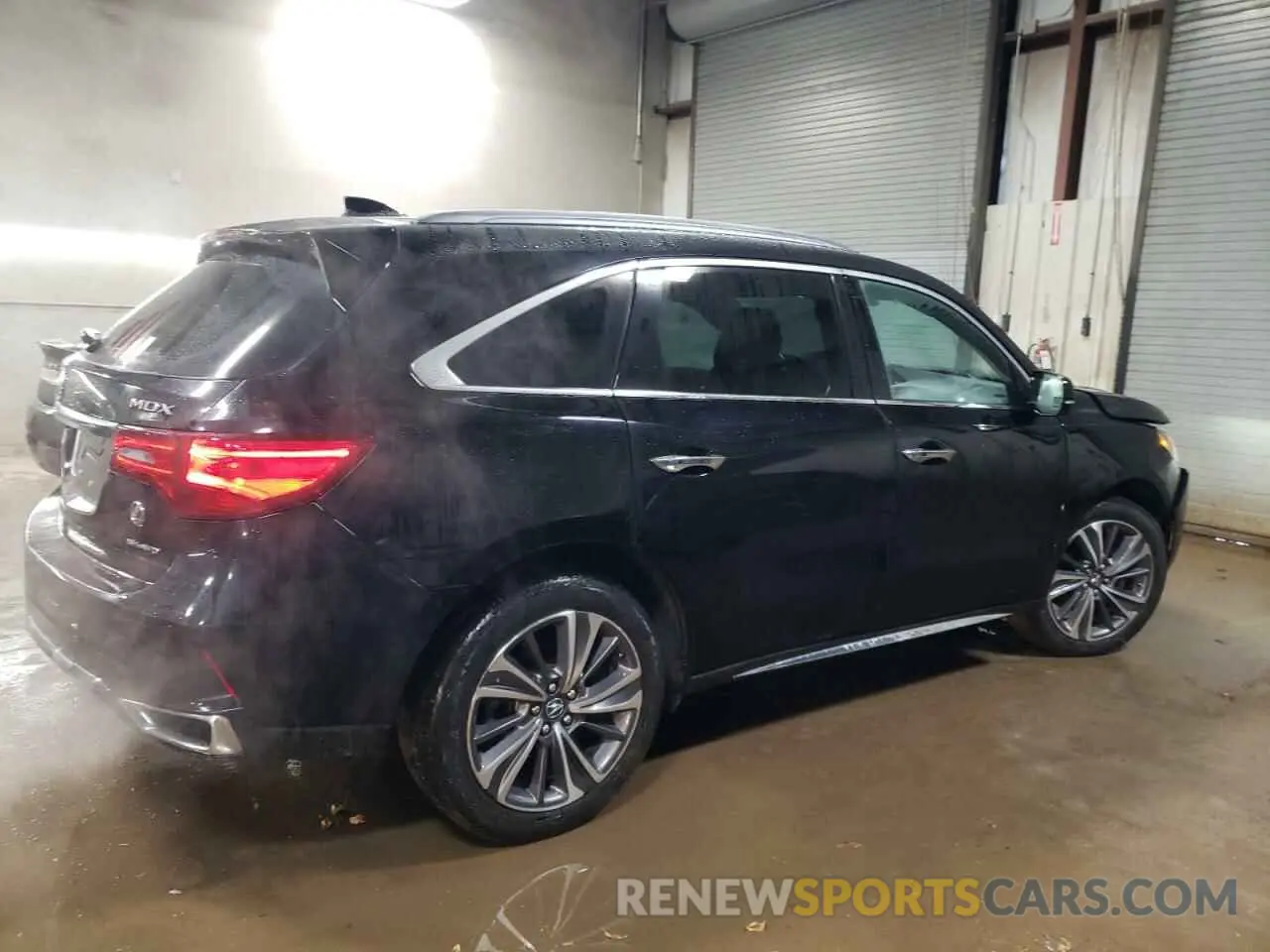 3 fotografías del automóvil dañado 5J8YD4H54KL034427 ACURA MDX 2019