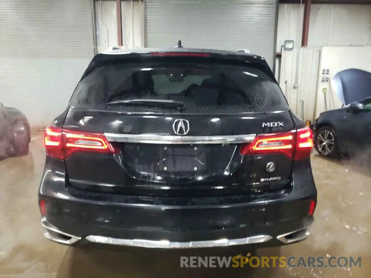6 fotografías del automóvil dañado 5J8YD4H54KL034427 ACURA MDX 2019