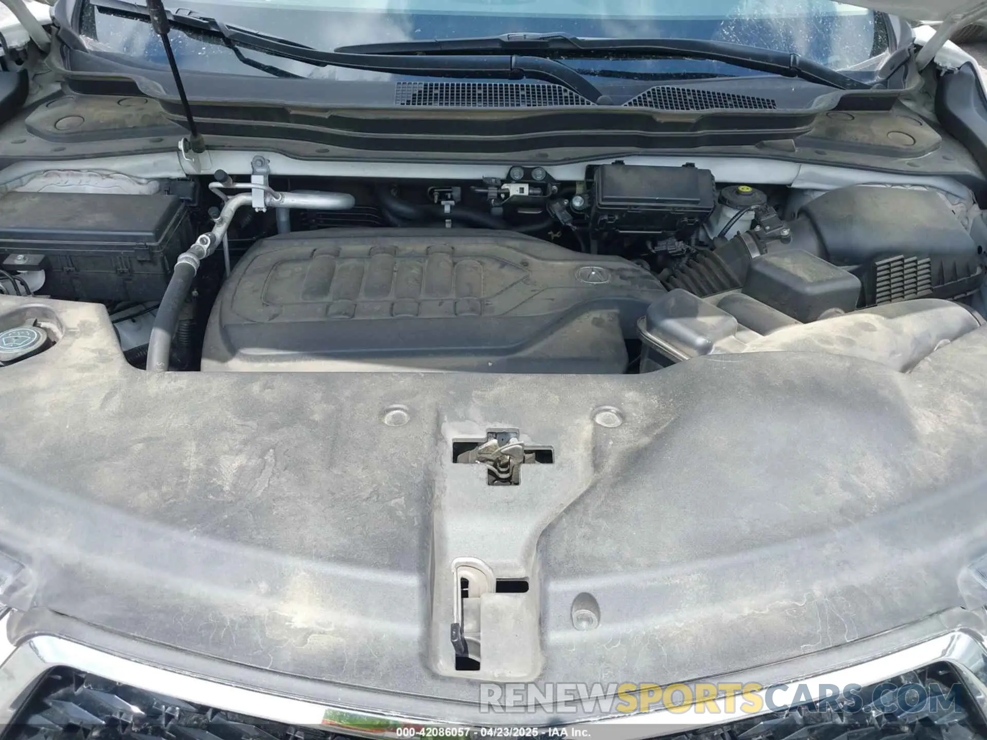 10 fotografías del automóvil dañado 5J8YD4H55KL000447 ACURA MDX 2019
