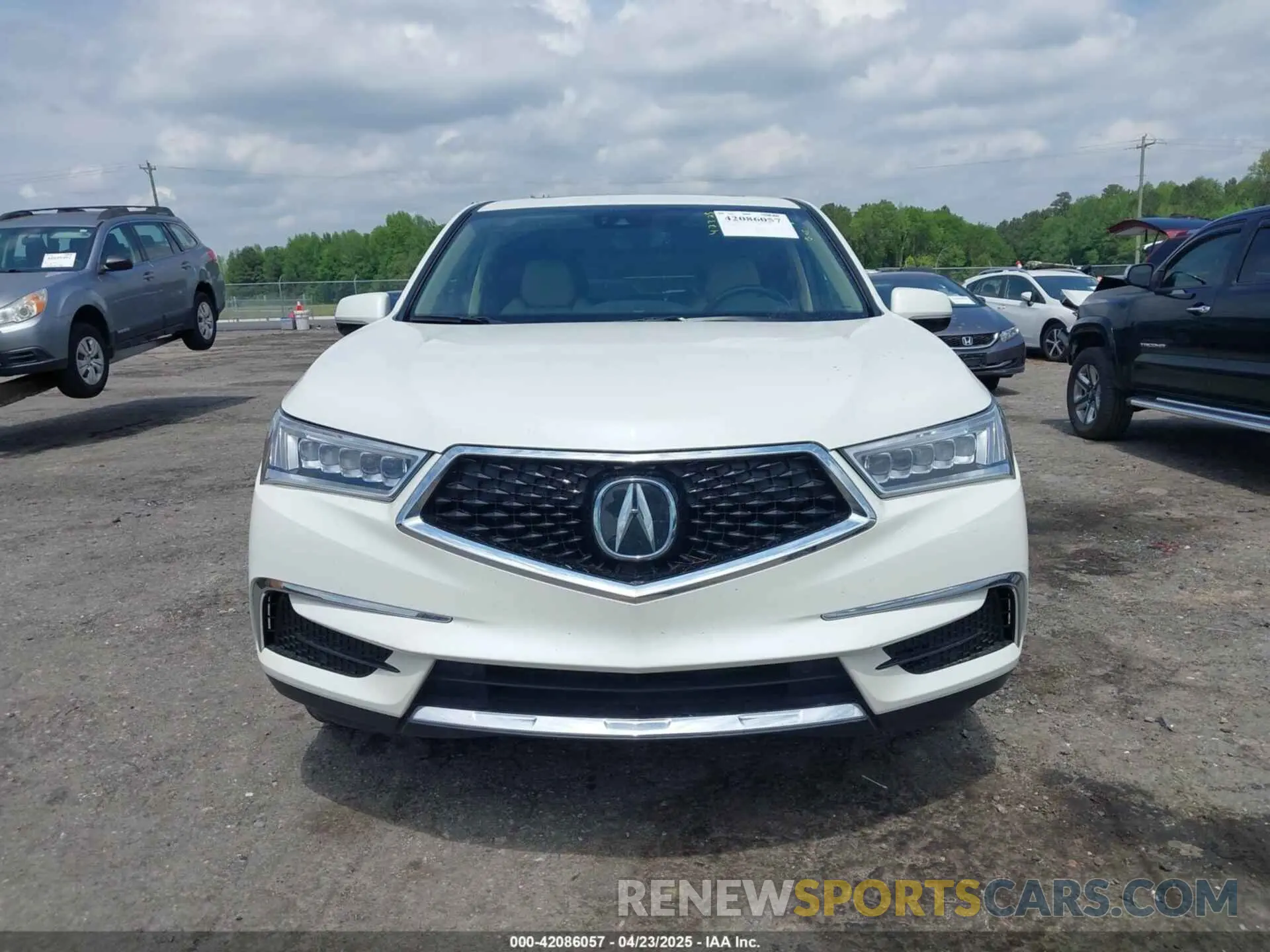 13 fotografías del automóvil dañado 5J8YD4H55KL000447 ACURA MDX 2019