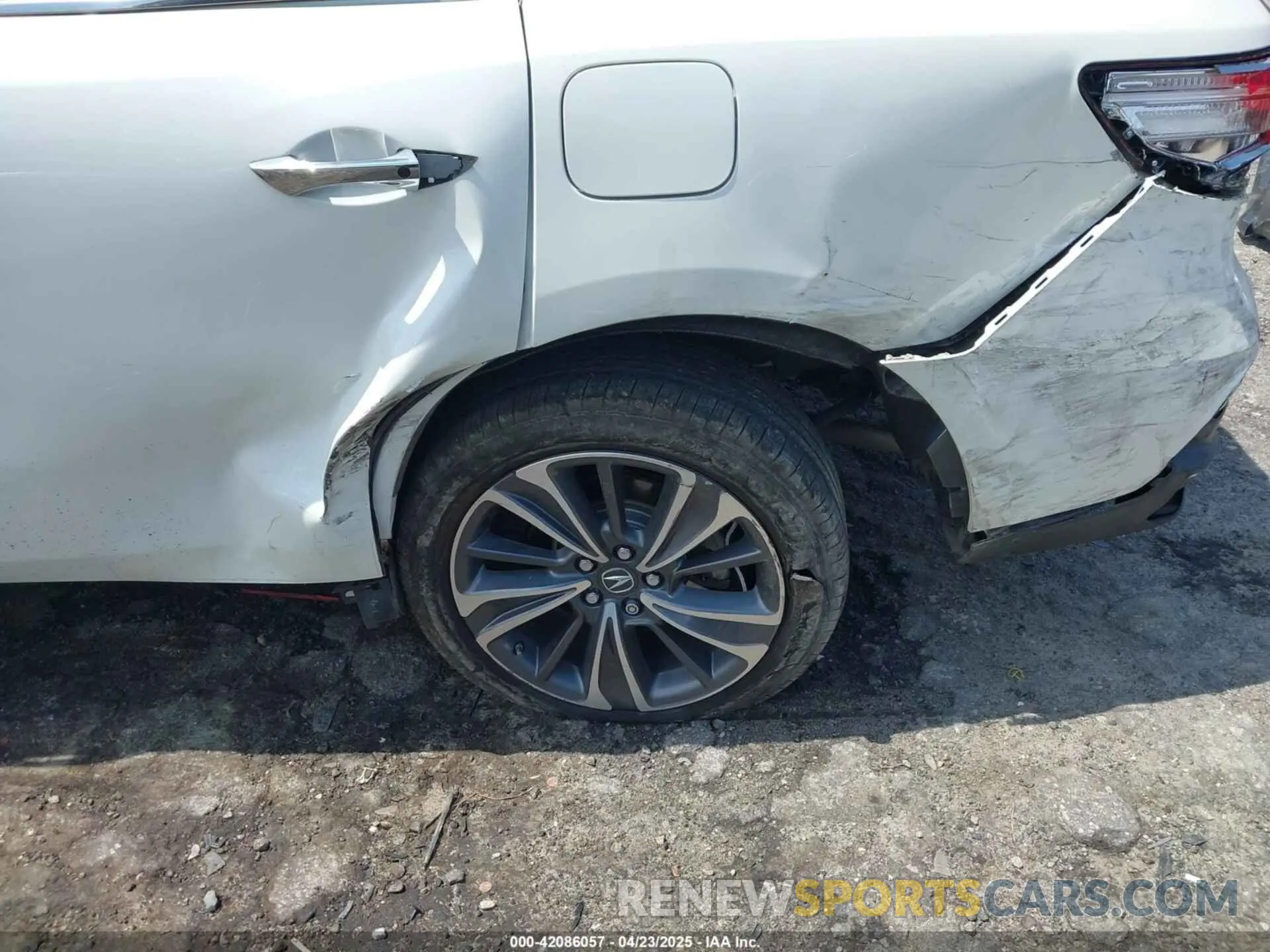 6 fotografías del automóvil dañado 5J8YD4H55KL000447 ACURA MDX 2019