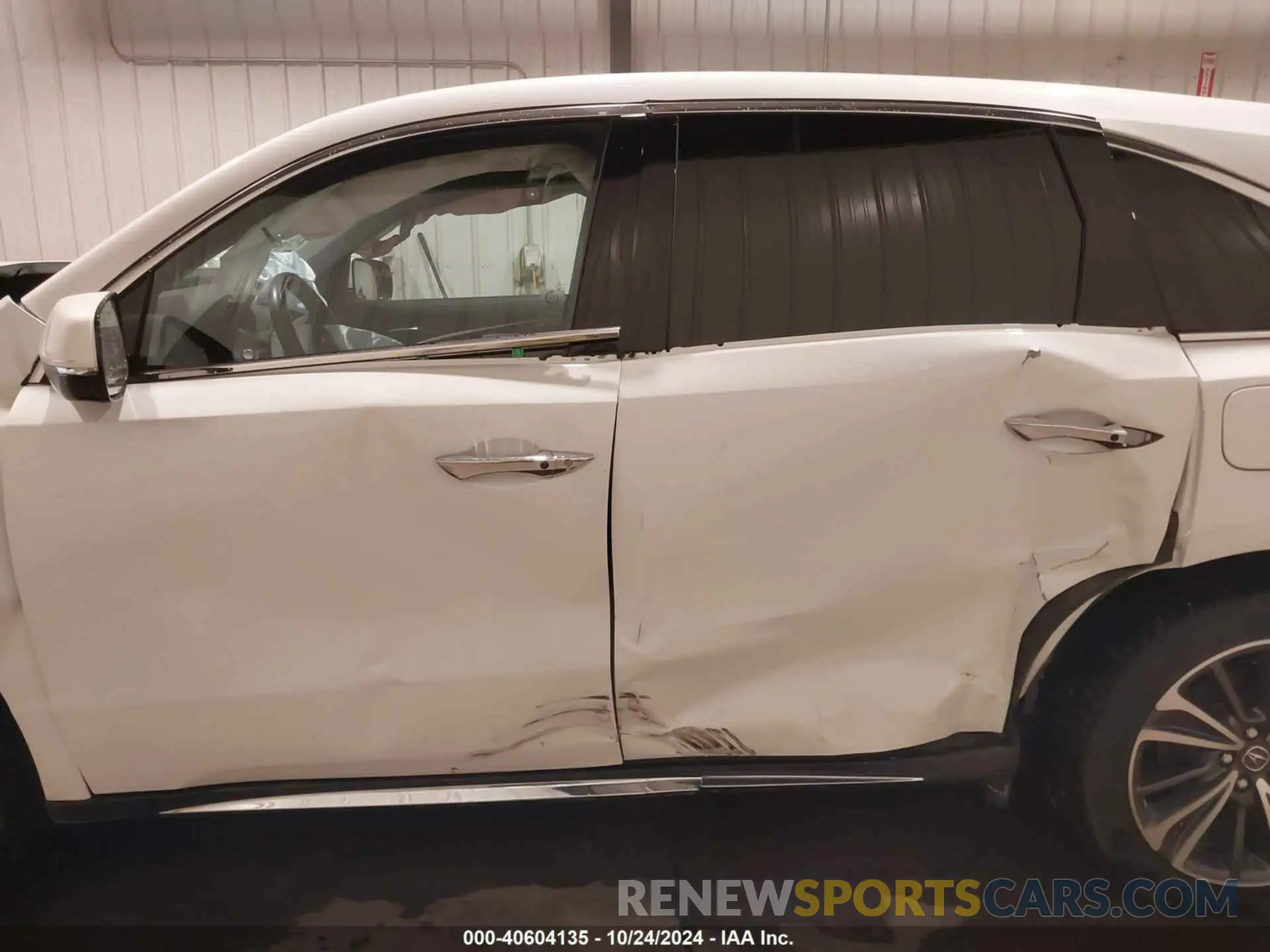 15 fotografías del automóvil dañado 5J8YD4H55KL026773 ACURA MDX 2019