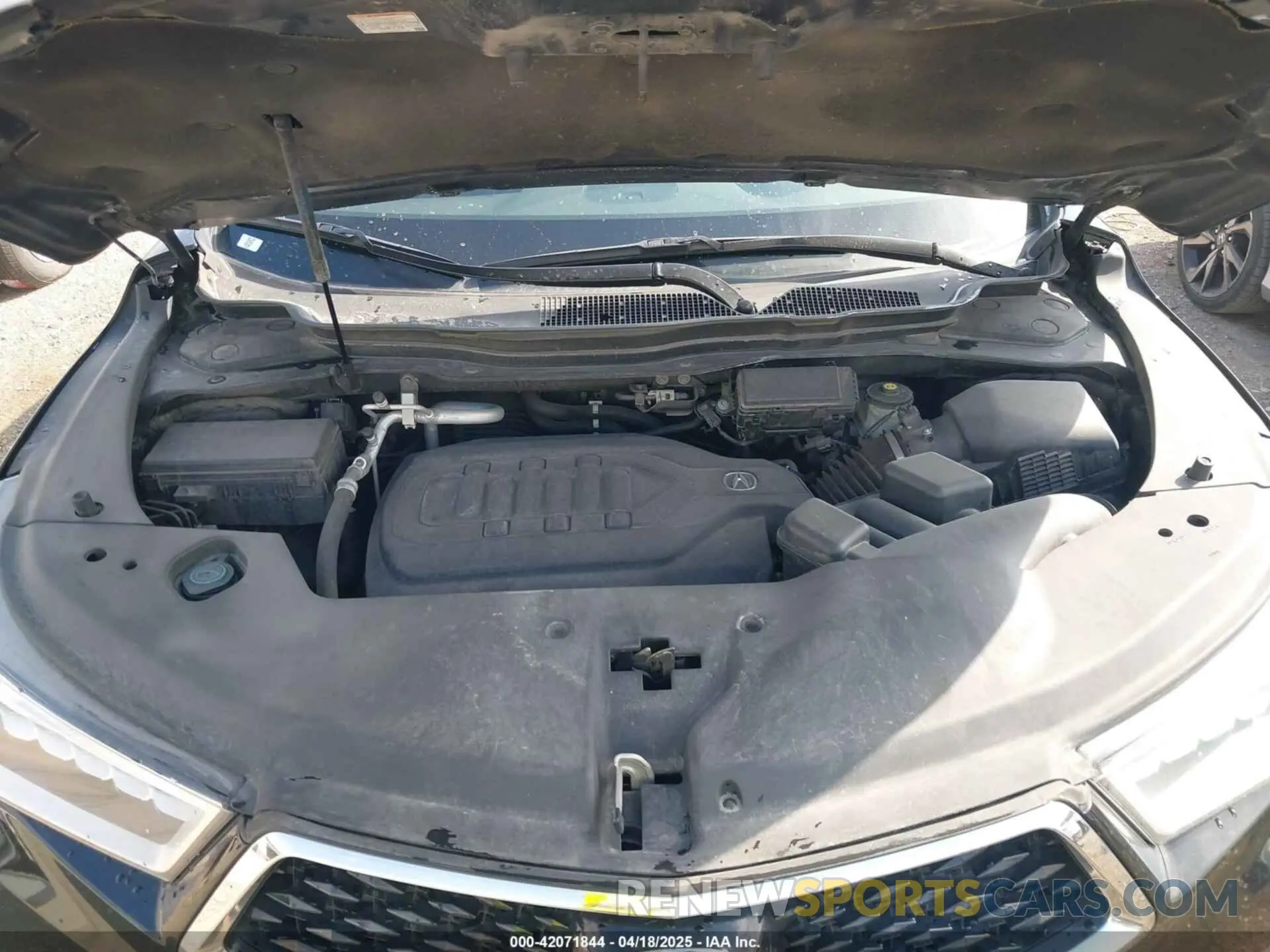 10 fotografías del automóvil dañado 5J8YD4H55KL028765 ACURA MDX 2019