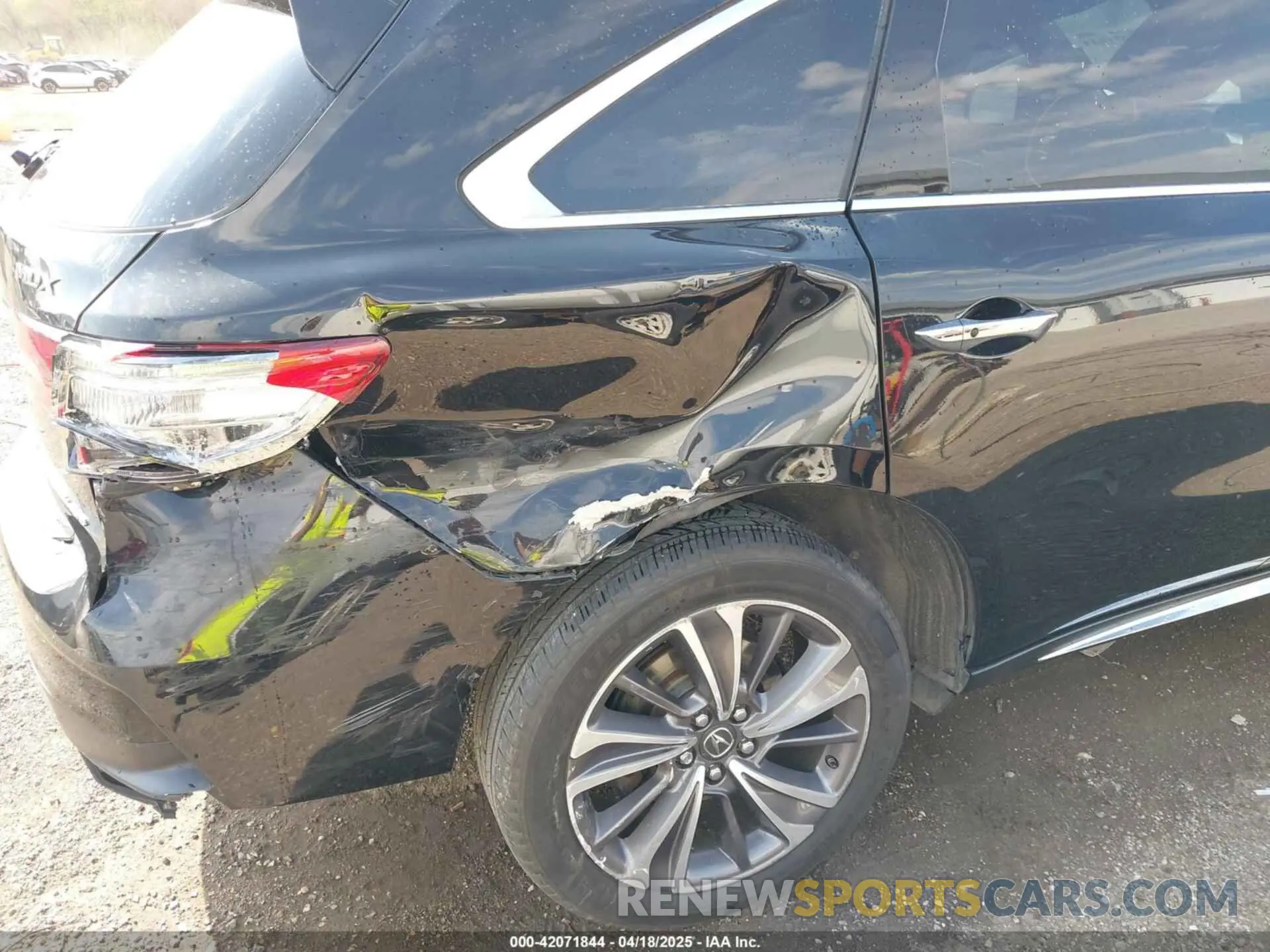 6 fotografías del automóvil dañado 5J8YD4H55KL028765 ACURA MDX 2019