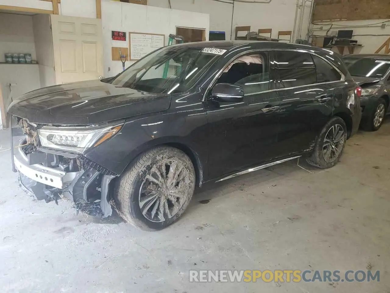 1 fotografías del automóvil dañado 5J8YD4H56KL009397 ACURA MDX 2019