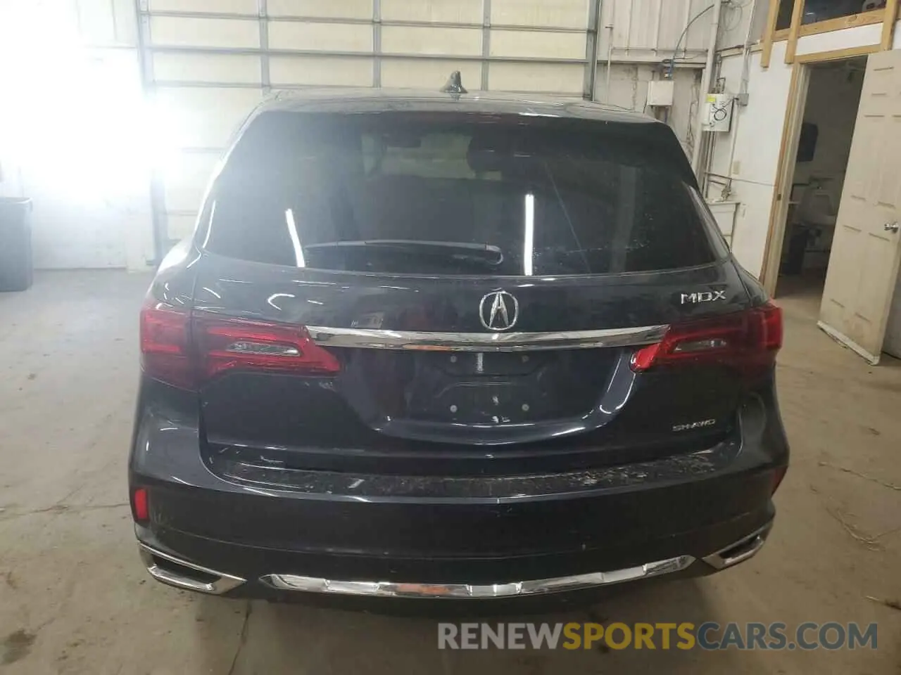 6 fotografías del automóvil dañado 5J8YD4H56KL009397 ACURA MDX 2019