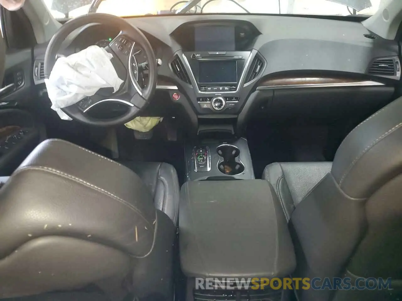 8 fotografías del automóvil dañado 5J8YD4H56KL009397 ACURA MDX 2019