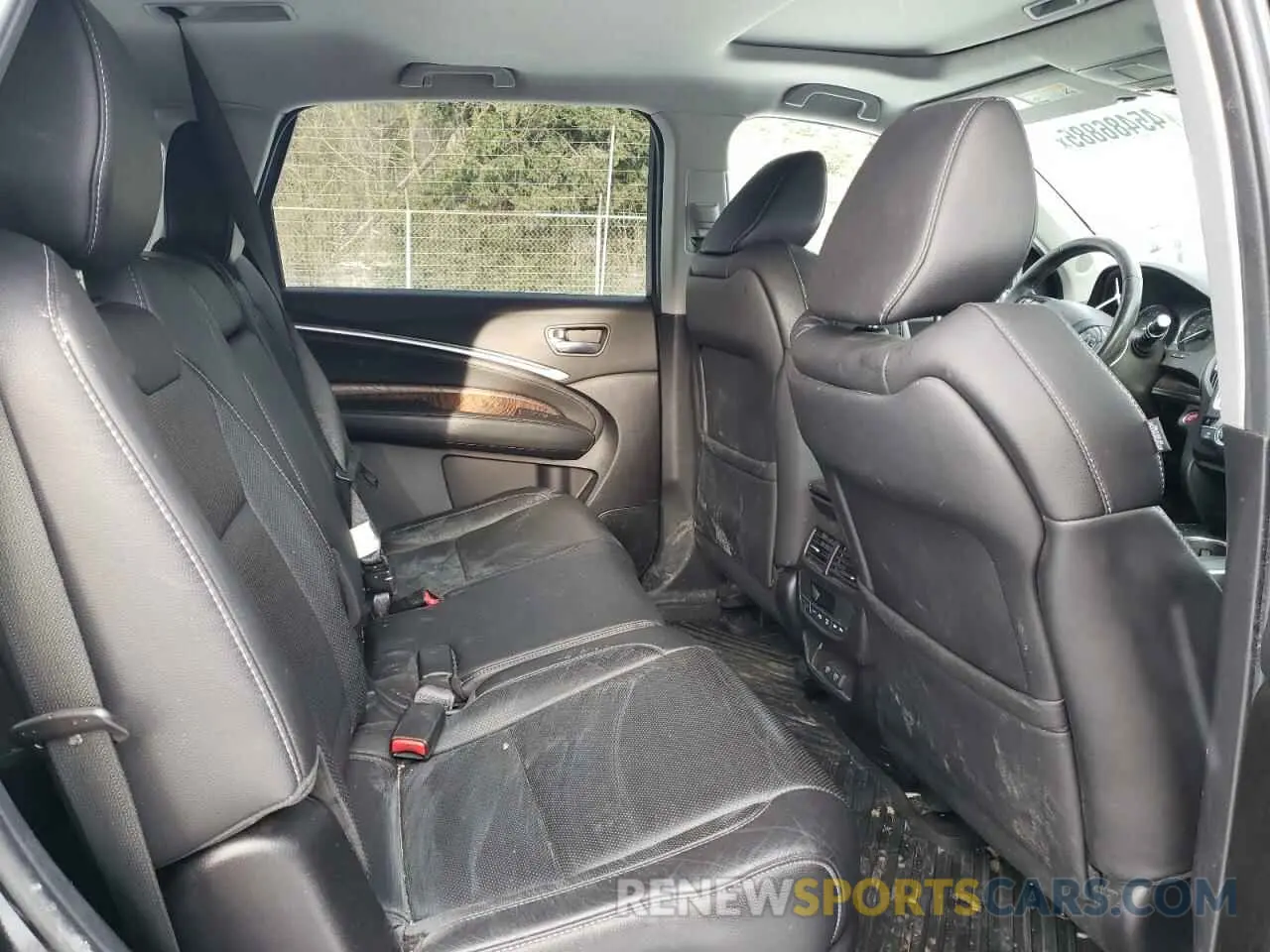 11 fotografías del automóvil dañado 5J8YD4H56KL012512 ACURA MDX 2019