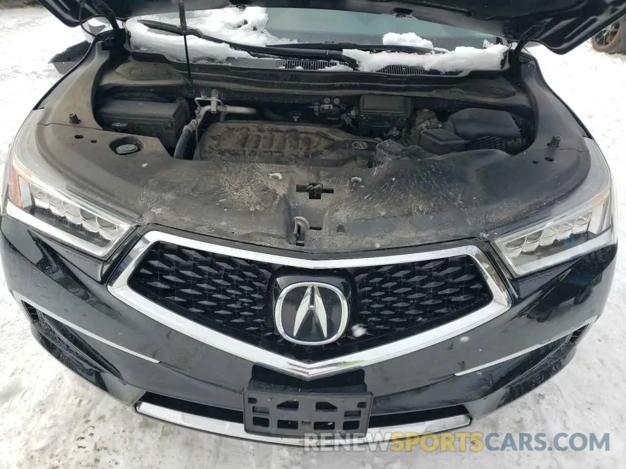 12 fotografías del automóvil dañado 5J8YD4H56KL012512 ACURA MDX 2019