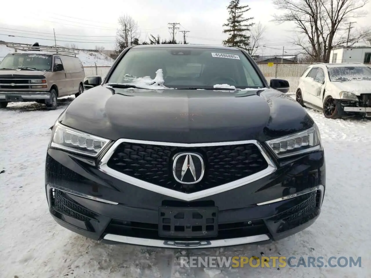 5 fotografías del automóvil dañado 5J8YD4H56KL012512 ACURA MDX 2019