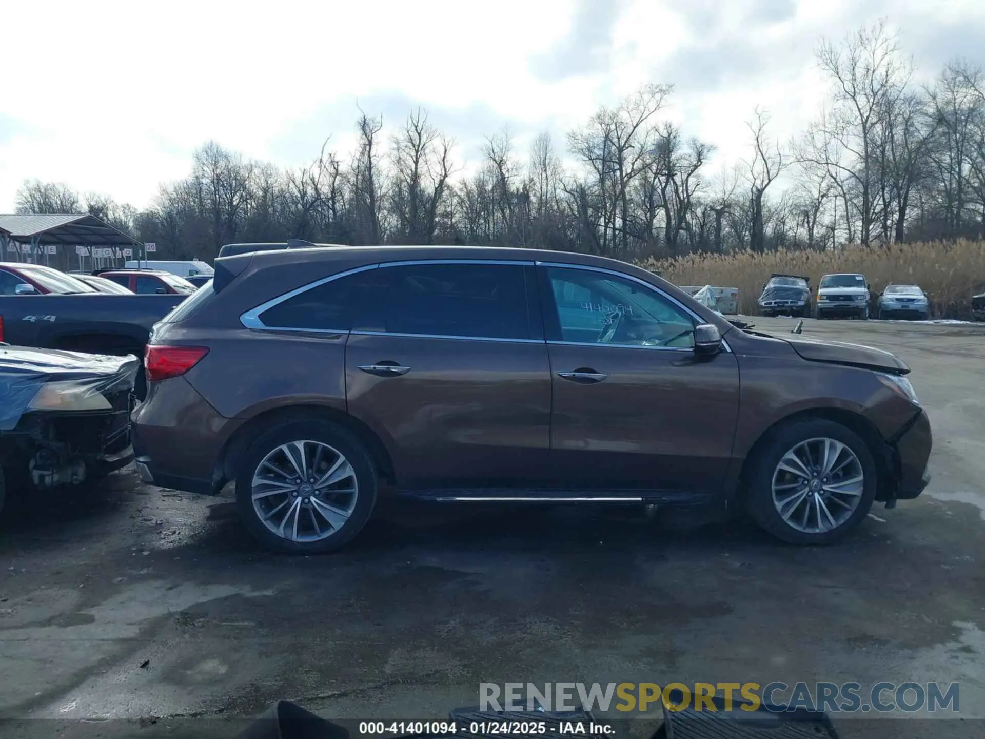 13 fotografías del automóvil dañado 5J8YD4H57KL018187 ACURA MDX 2019