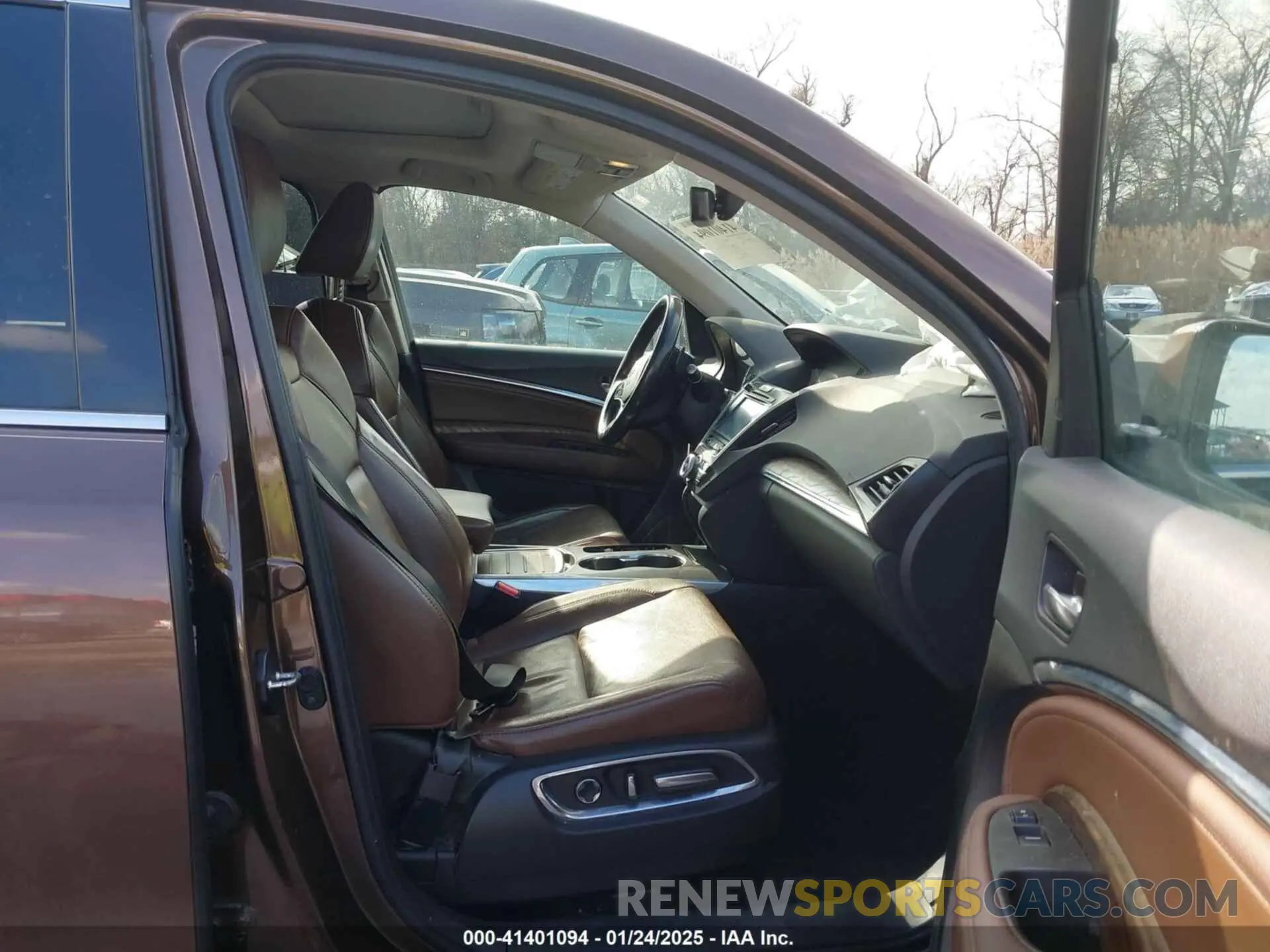 5 fotografías del automóvil dañado 5J8YD4H57KL018187 ACURA MDX 2019