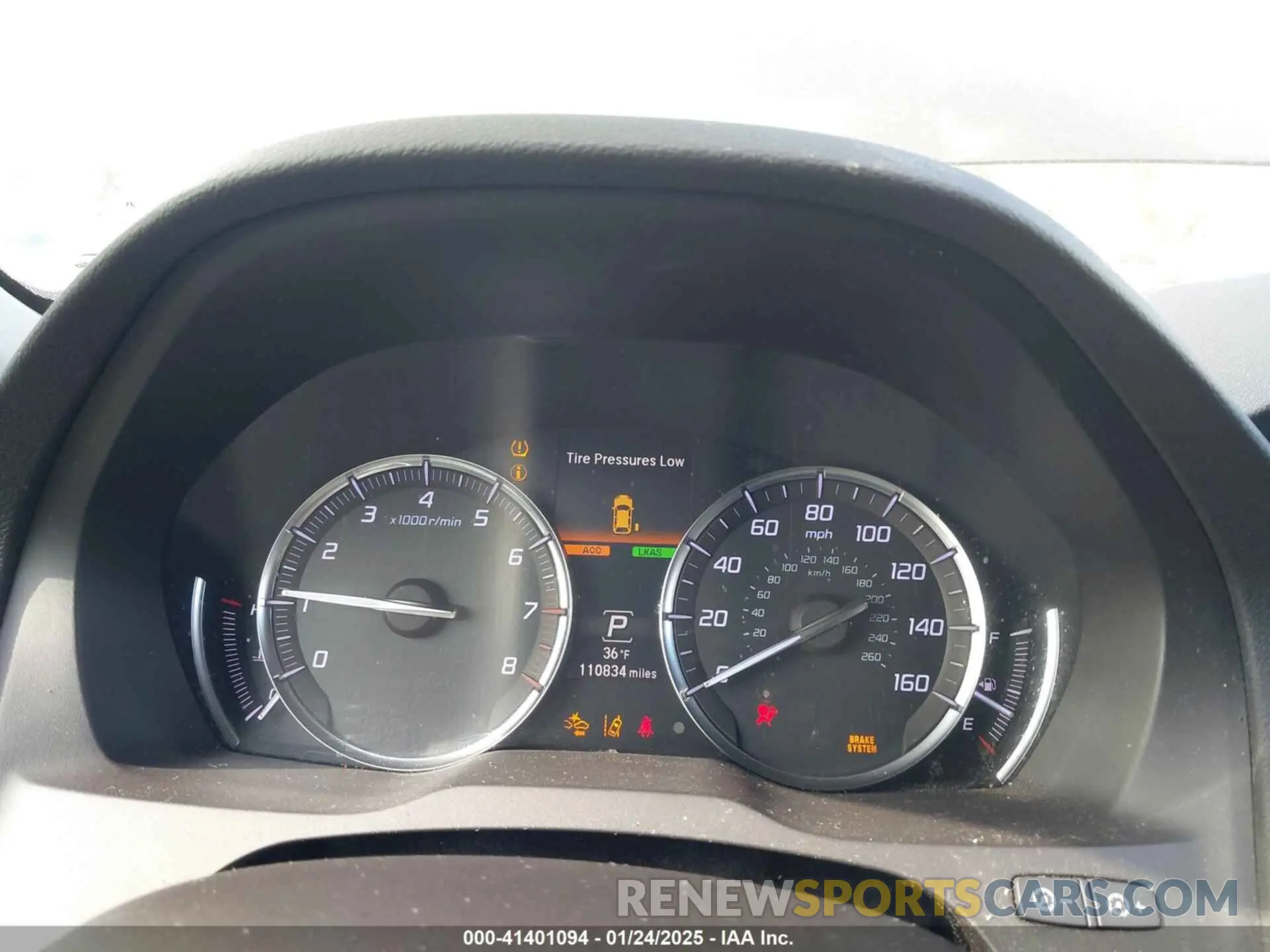 7 fotografías del automóvil dañado 5J8YD4H57KL018187 ACURA MDX 2019