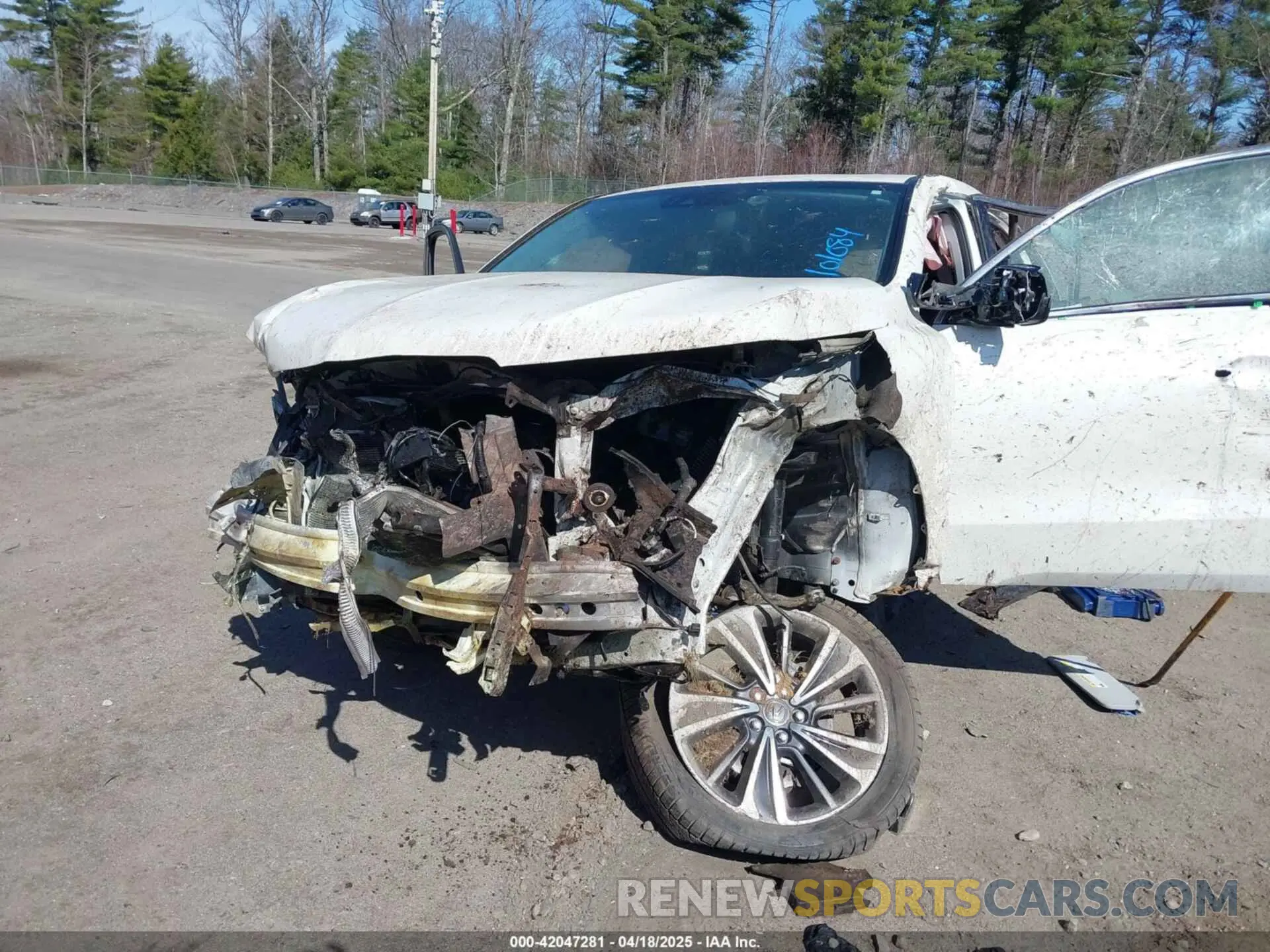 6 fotografías del automóvil dañado 5J8YD4H58KL020708 ACURA MDX 2019