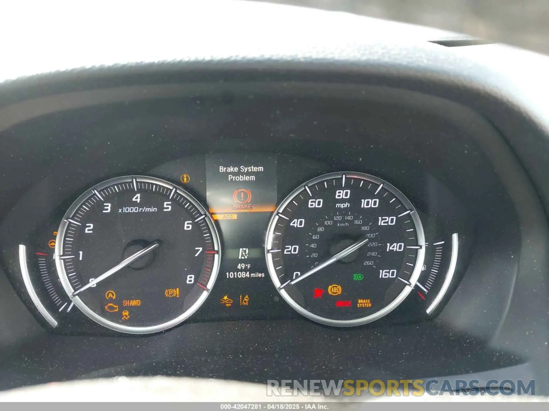 7 fotografías del automóvil dañado 5J8YD4H58KL020708 ACURA MDX 2019