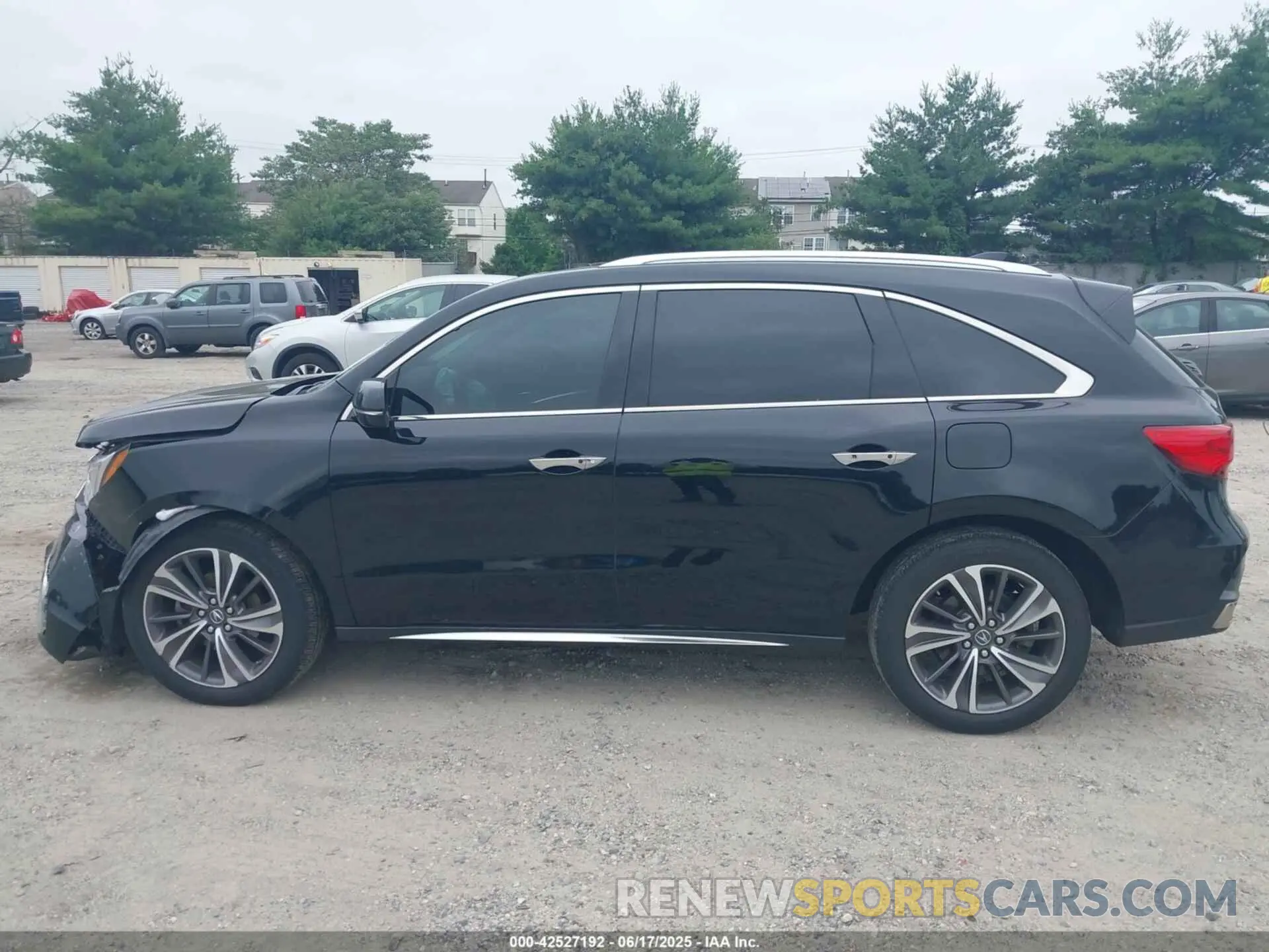 13 fotografías del automóvil dañado 5J8YD4H58KL032678 ACURA MDX 2019