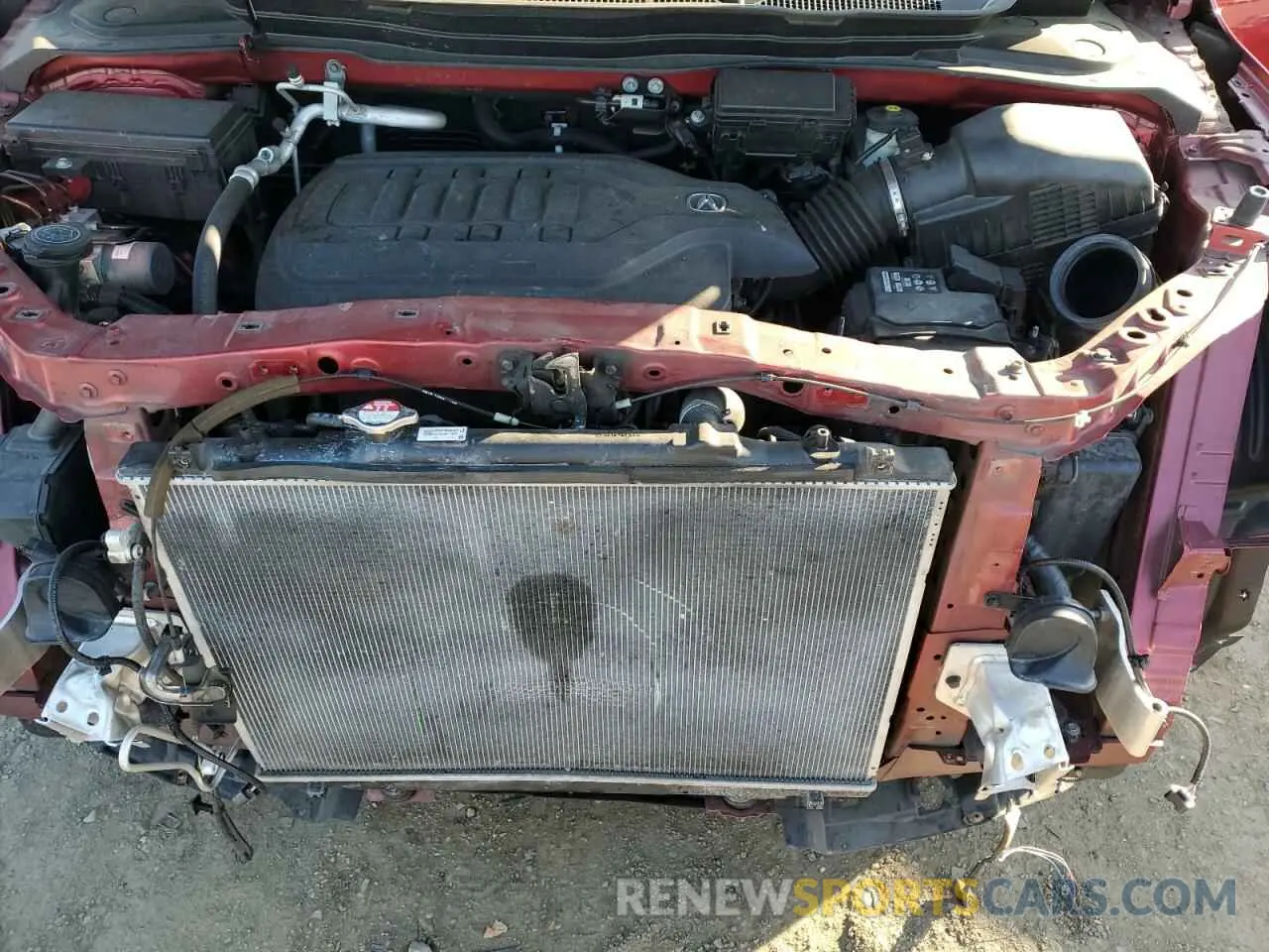 12 fotografías del automóvil dañado 5J8YD4H59KL003061 ACURA MDX 2019