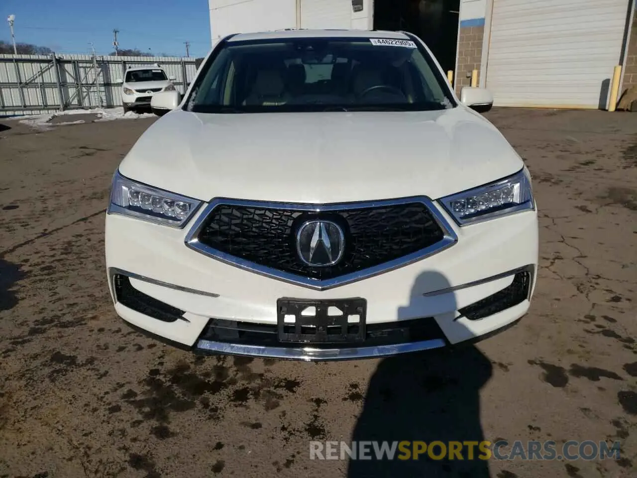 5 fotografías del automóvil dañado 5J8YD4H59KL004453 ACURA MDX 2019