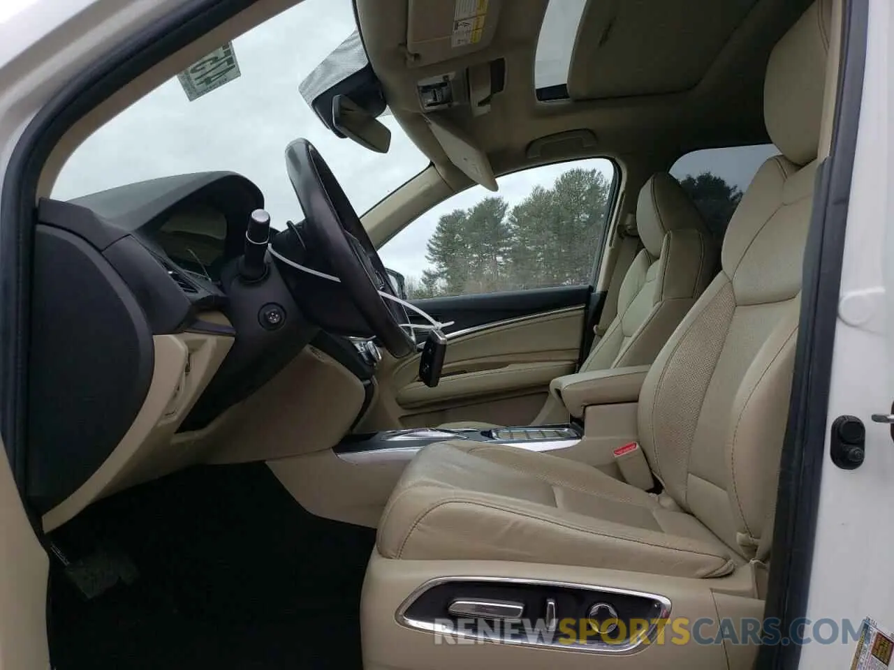 7 fotografías del automóvil dañado 5J8YD4H5XKL020550 ACURA MDX 2019