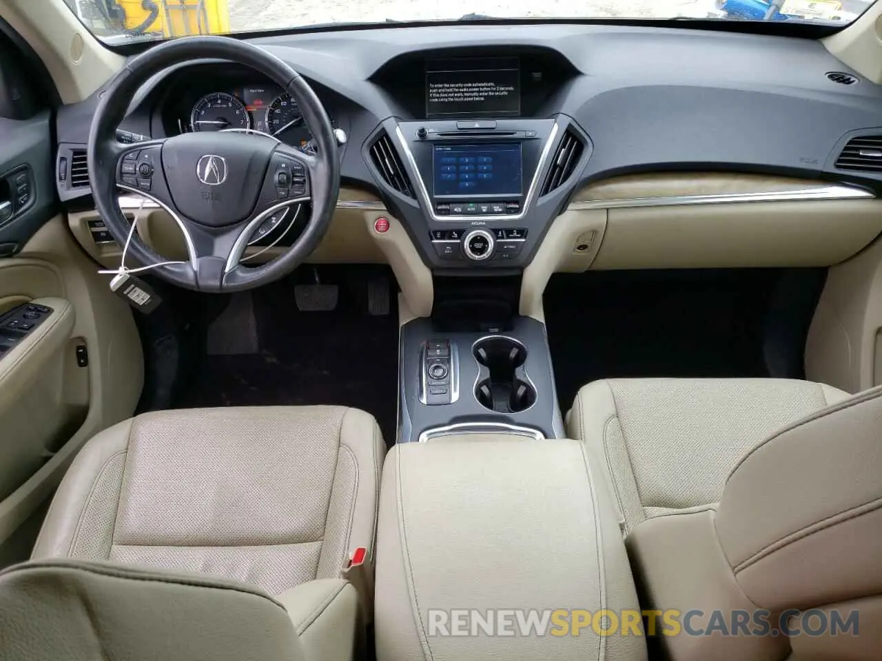 8 fotografías del automóvil dañado 5J8YD4H5XKL020550 ACURA MDX 2019
