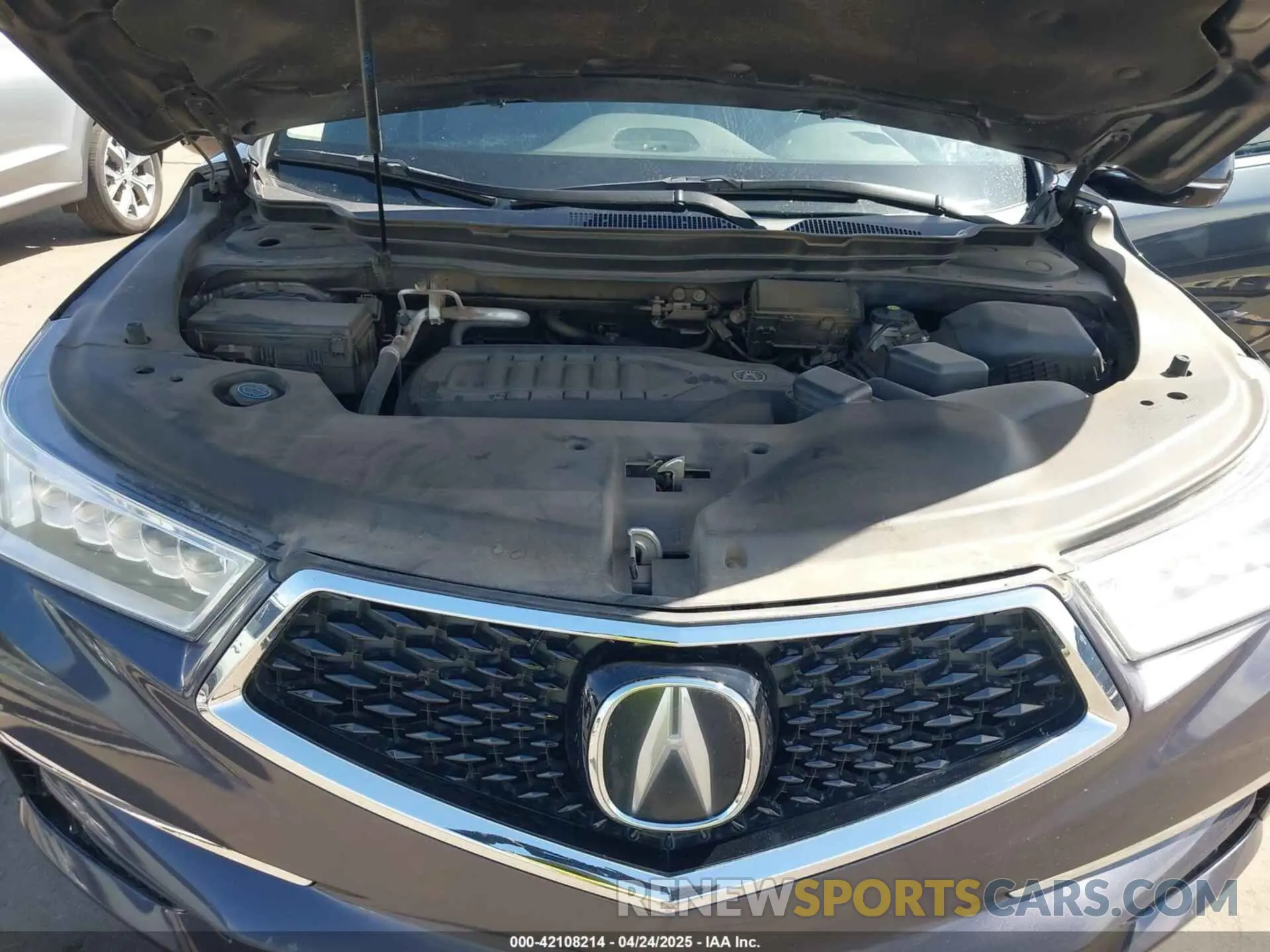 10 fotografías del automóvil dañado 5J8YD4H5XKL029023 ACURA MDX 2019