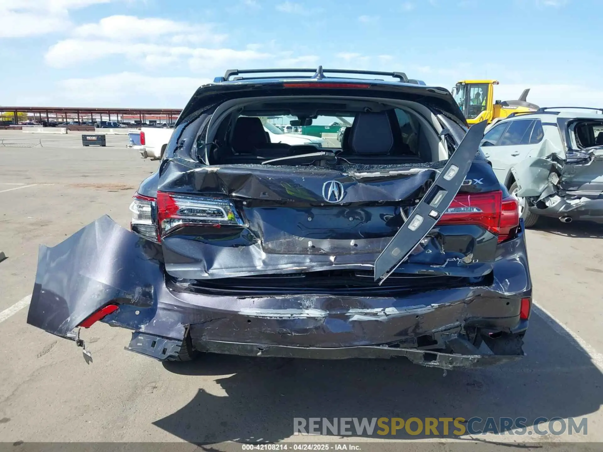 16 fotografías del automóvil dañado 5J8YD4H5XKL029023 ACURA MDX 2019