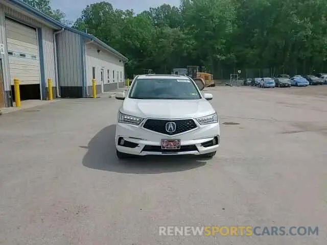 15 fotografías del automóvil dañado 5J8YD4H81KL003761 ACURA MDX 2019