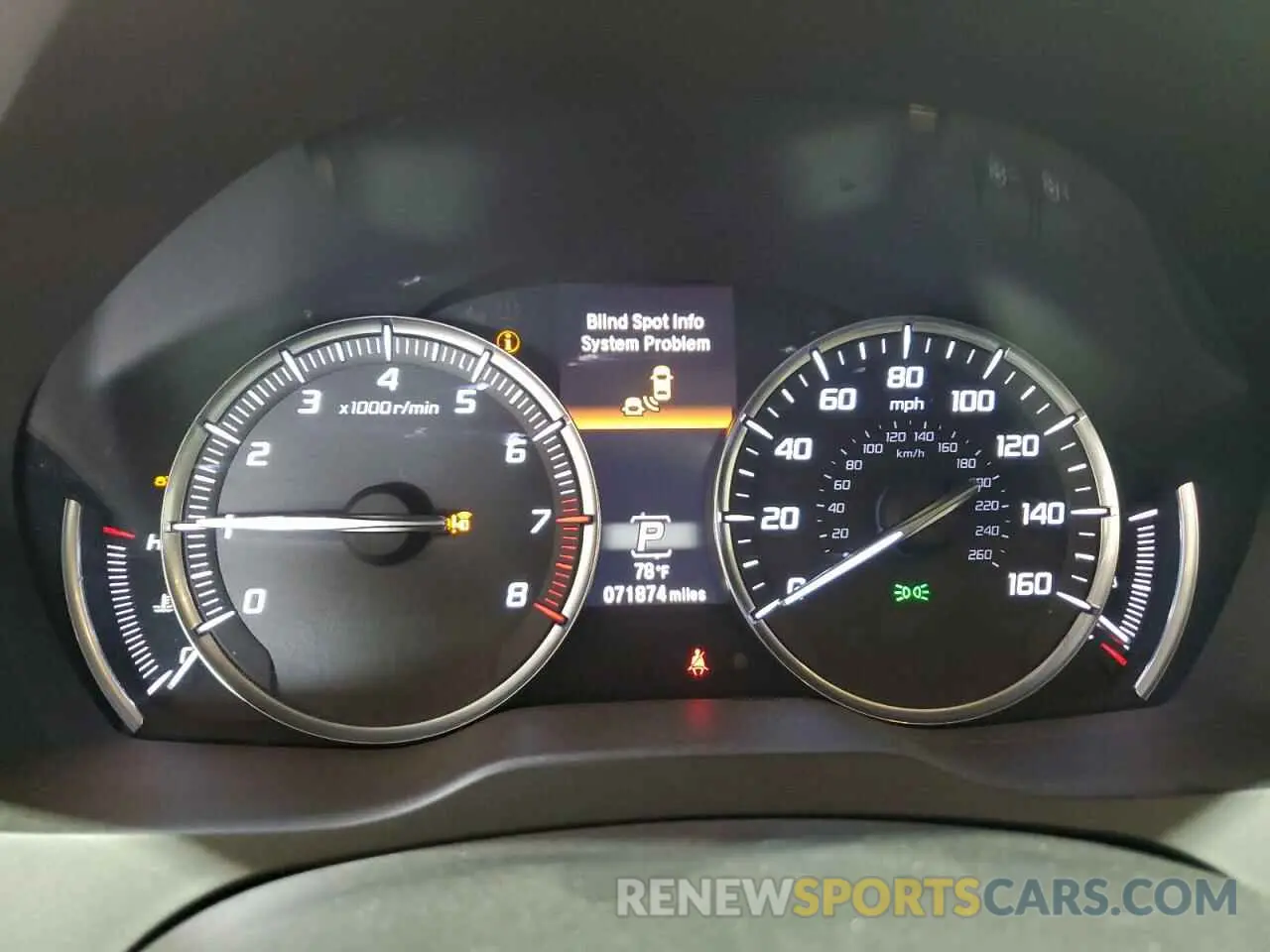 9 fotografías del automóvil dañado 5J8YD4H81KL003761 ACURA MDX 2019