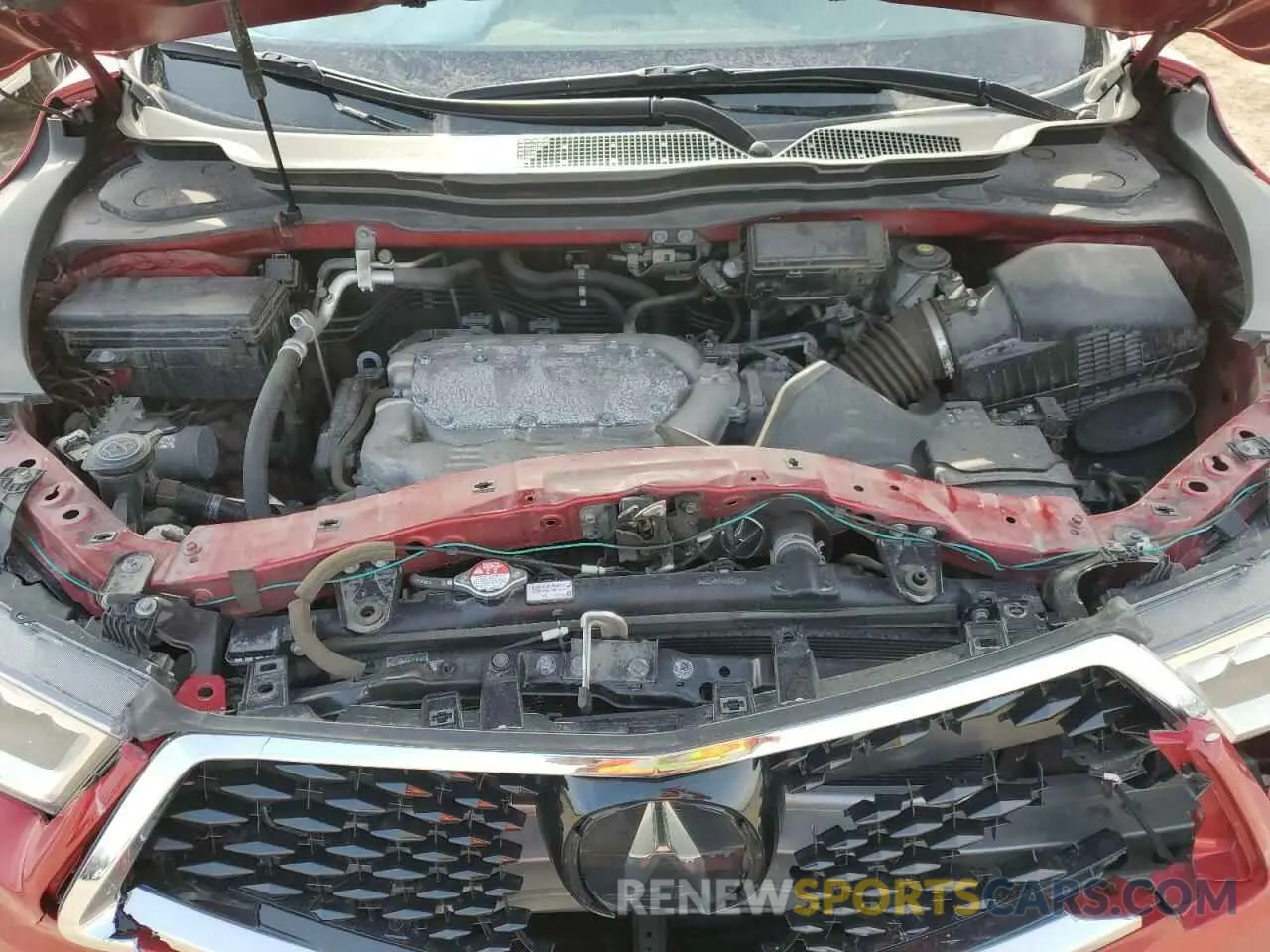 12 fotografías del automóvil dañado 5J8YD4H83KL800058 ACURA MDX 2019