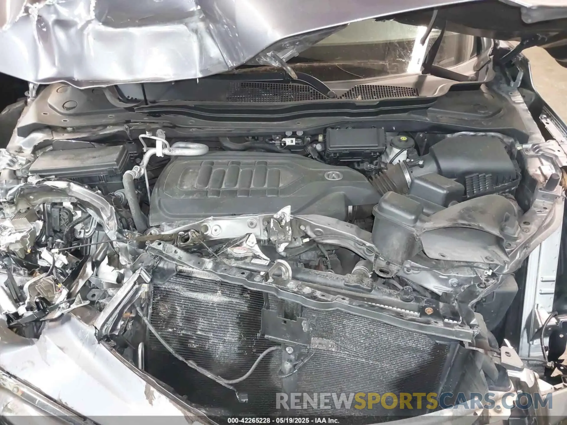 10 fotografías del automóvil dañado 5J8YD4H87KL029538 ACURA MDX 2019