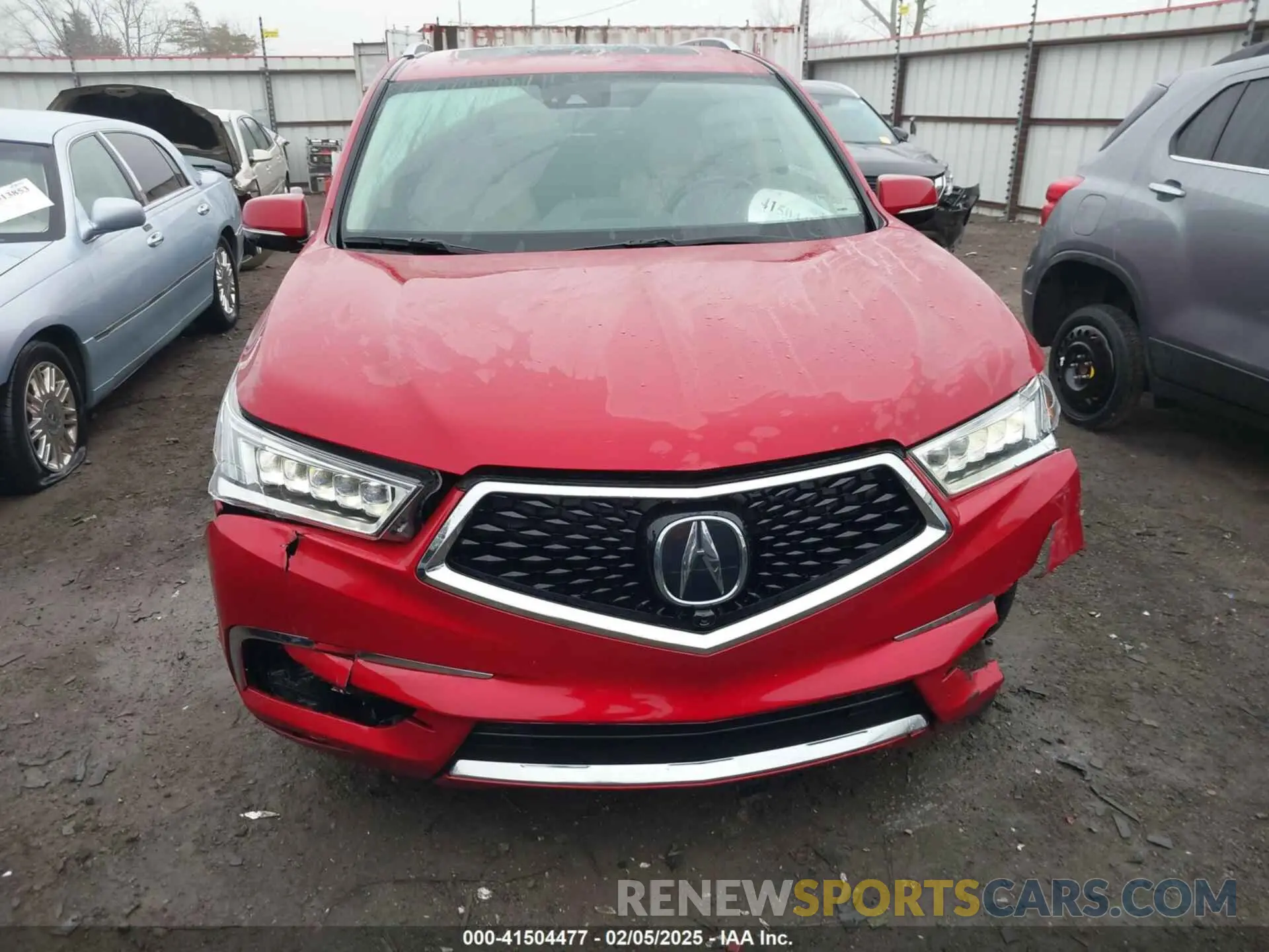 12 fotografías del automóvil dañado 5J8YD4H8XKL013639 ACURA MDX 2019