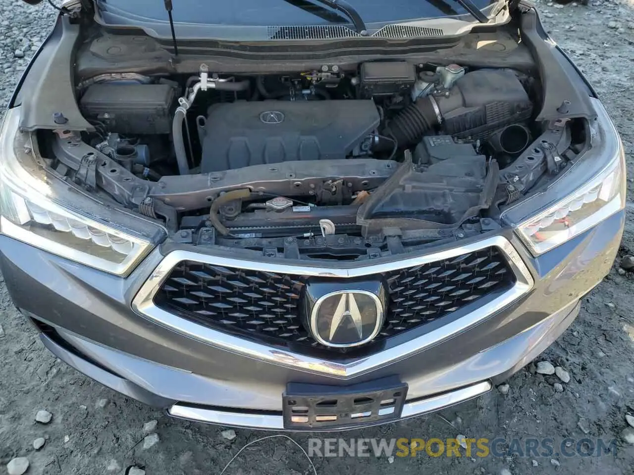 13 fotografías del automóvil dañado 5J8YD7H50KL000227 ACURA MDX 2019