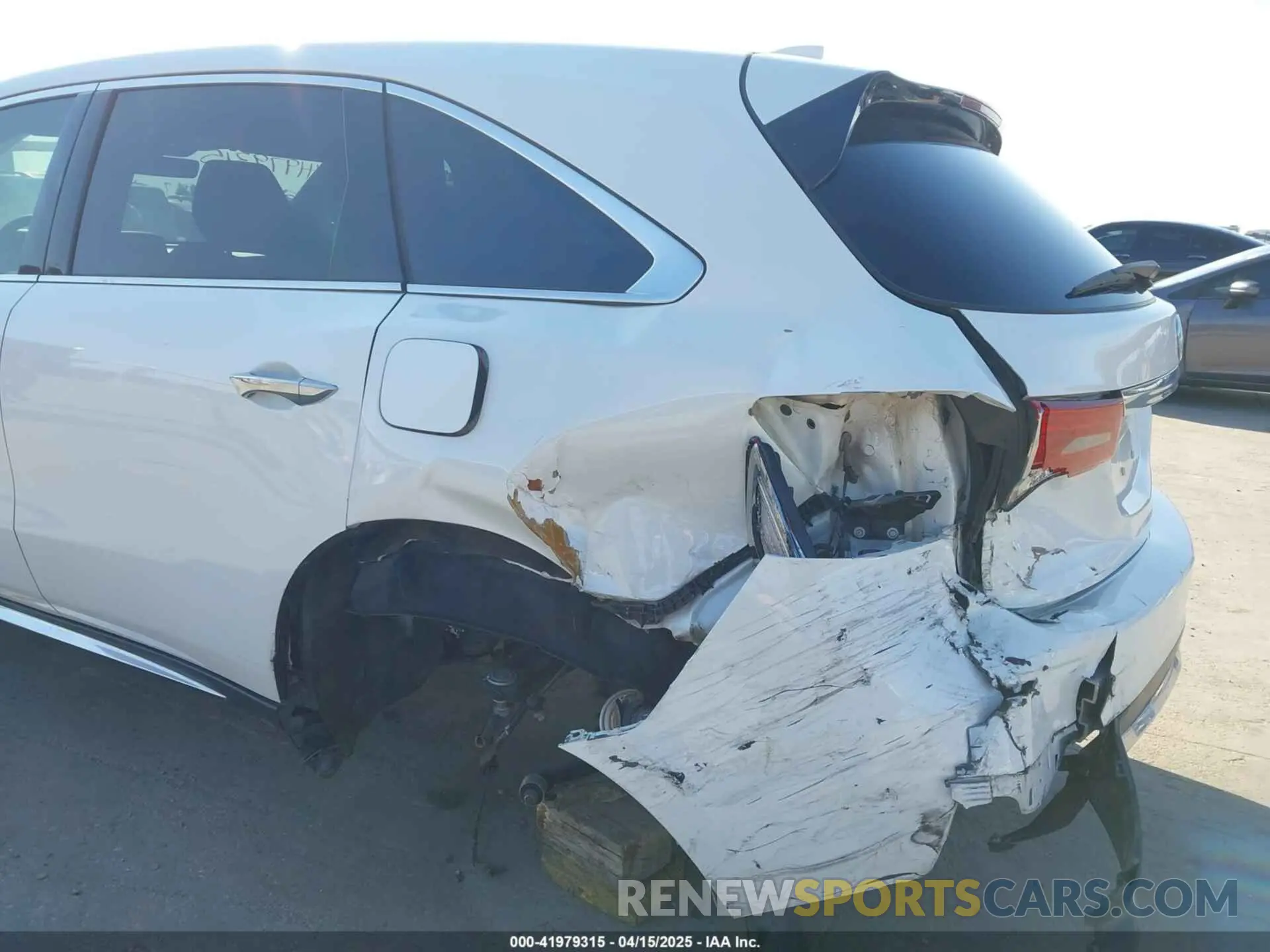 6 fotografías del automóvil dañado 5J8YD3H30LL009941 ACURA MDX 2020