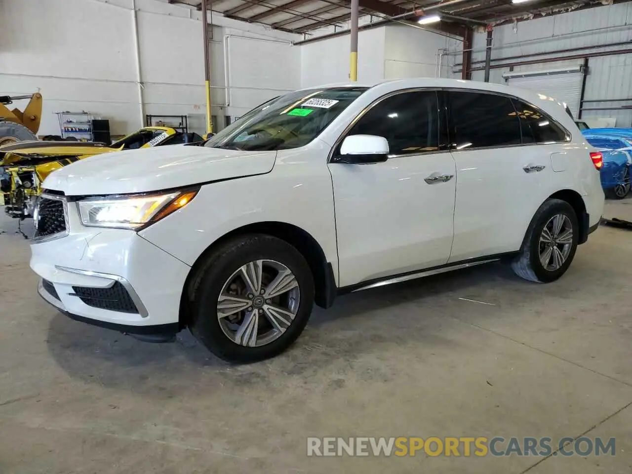 1 fotografías del automóvil dañado 5J8YD3H33LL018410 ACURA MDX 2020