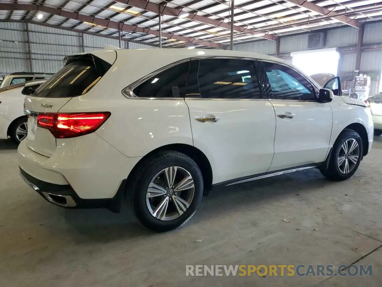 3 fotografías del automóvil dañado 5J8YD3H33LL018410 ACURA MDX 2020