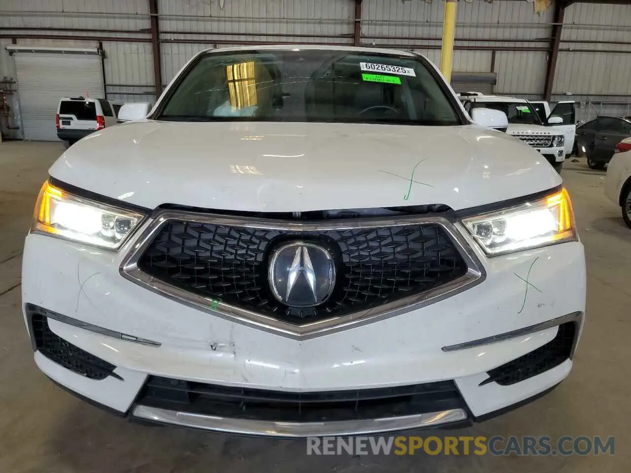 5 fotografías del automóvil dañado 5J8YD3H33LL018410 ACURA MDX 2020