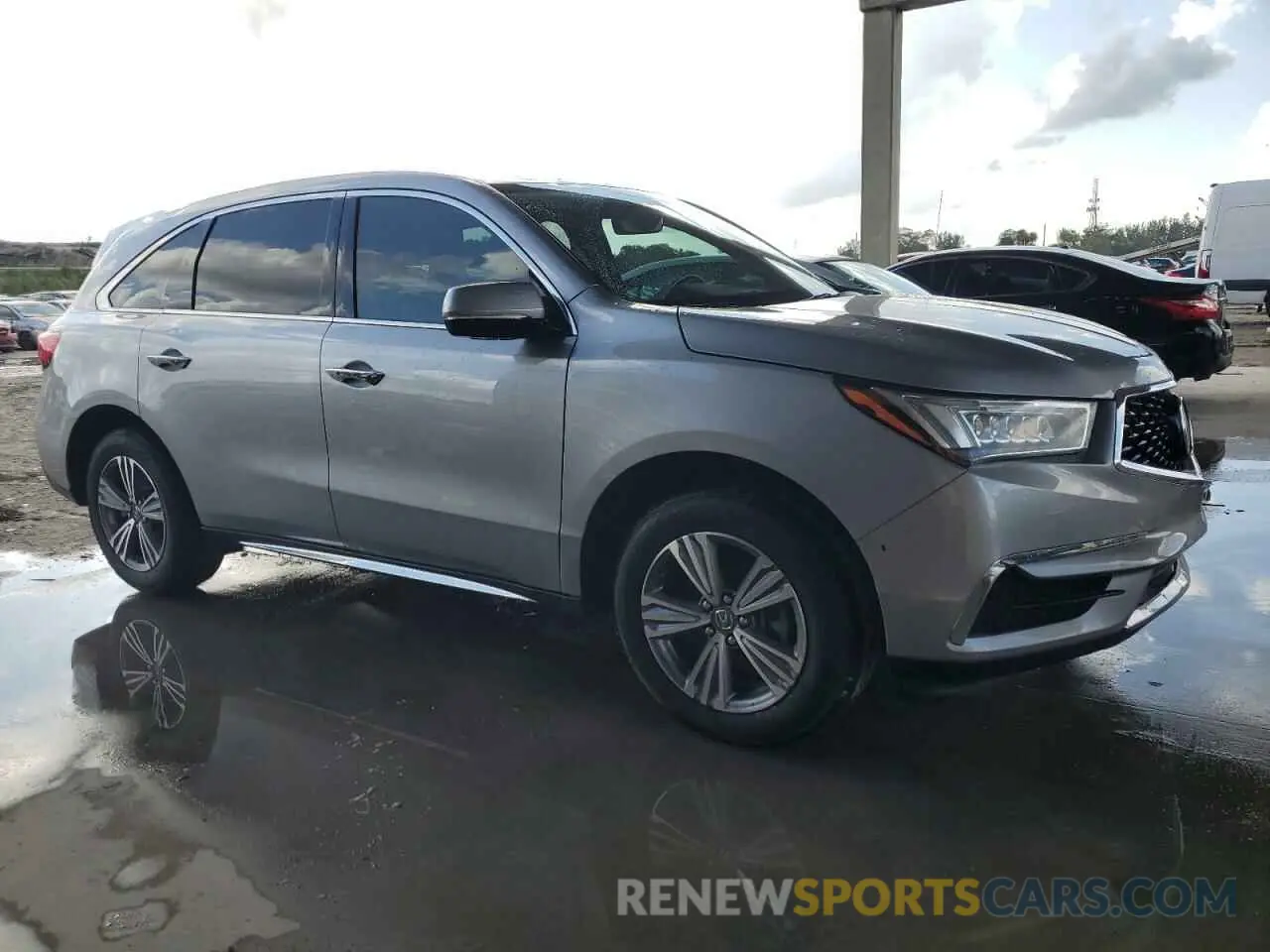 4 fotografías del automóvil dañado 5J8YD3H35LL014388 ACURA MDX 2020