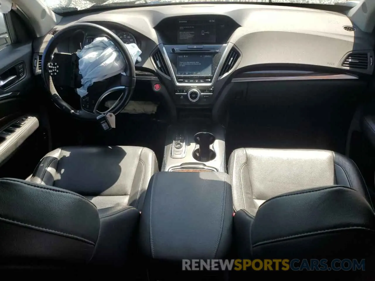 8 fotografías del automóvil dañado 5J8YD3H37LL001853 ACURA MDX 2020