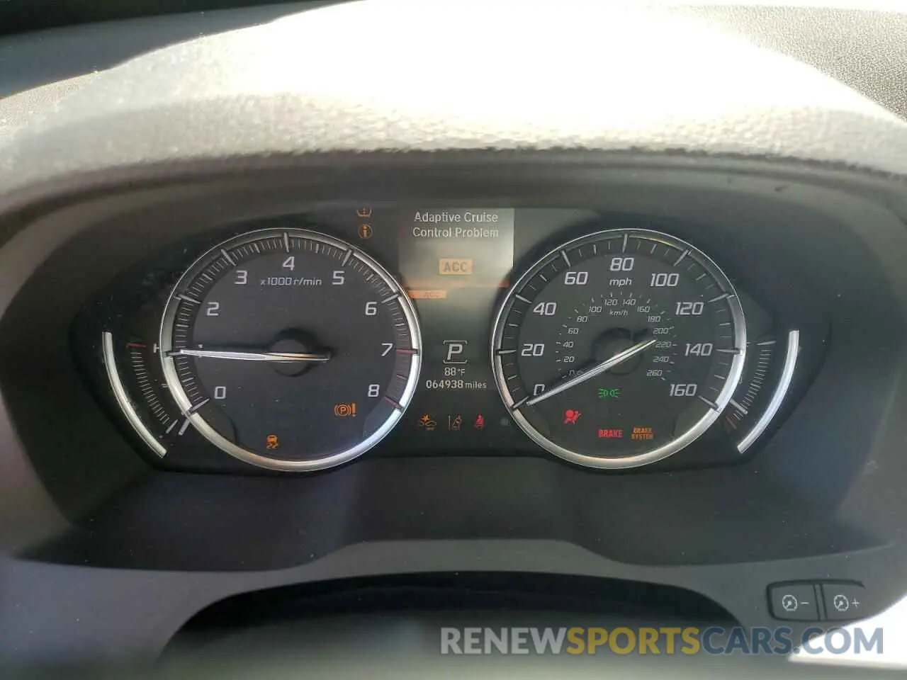 9 fotografías del automóvil dañado 5J8YD3H37LL001853 ACURA MDX 2020