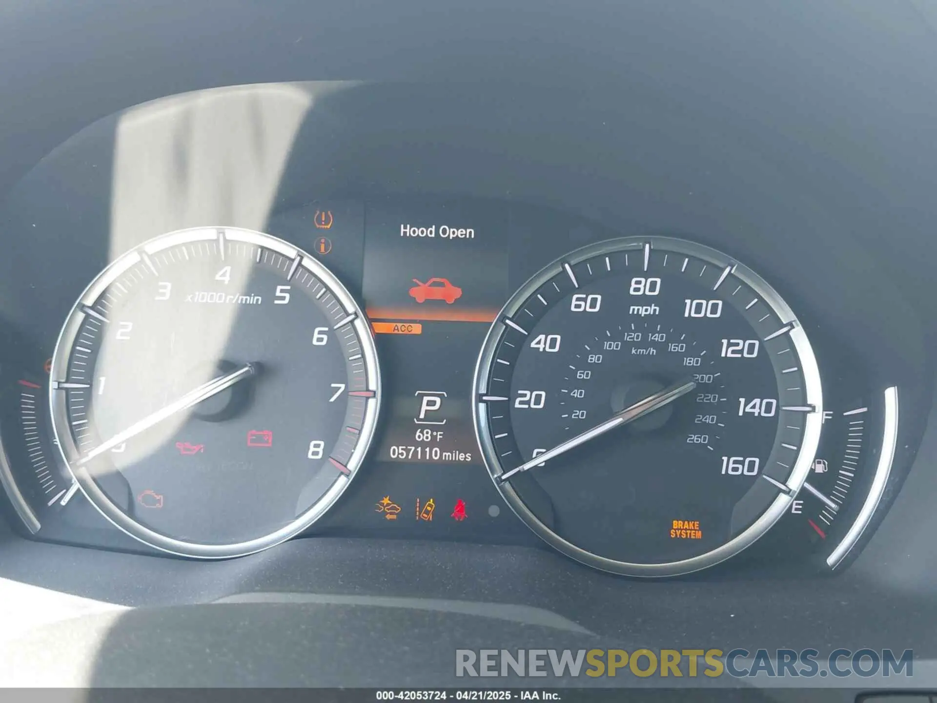 7 fotografías del automóvil dañado 5J8YD3H37LL006325 ACURA MDX 2020