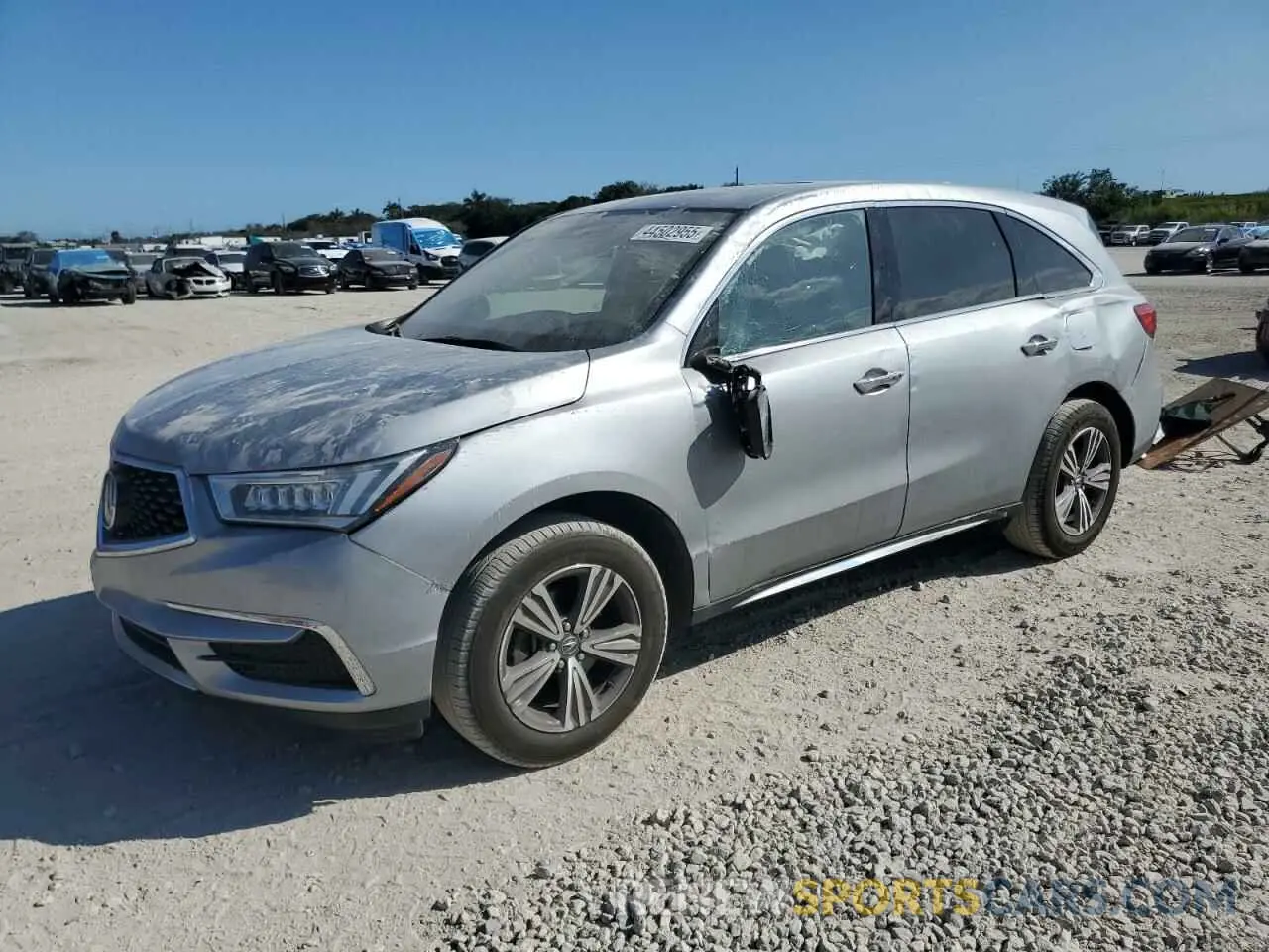 1 fotografías del automóvil dañado 5J8YD3H39LL014362 ACURA MDX 2020