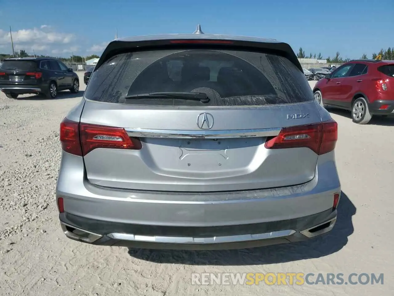 6 fotografías del automóvil dañado 5J8YD3H39LL014362 ACURA MDX 2020